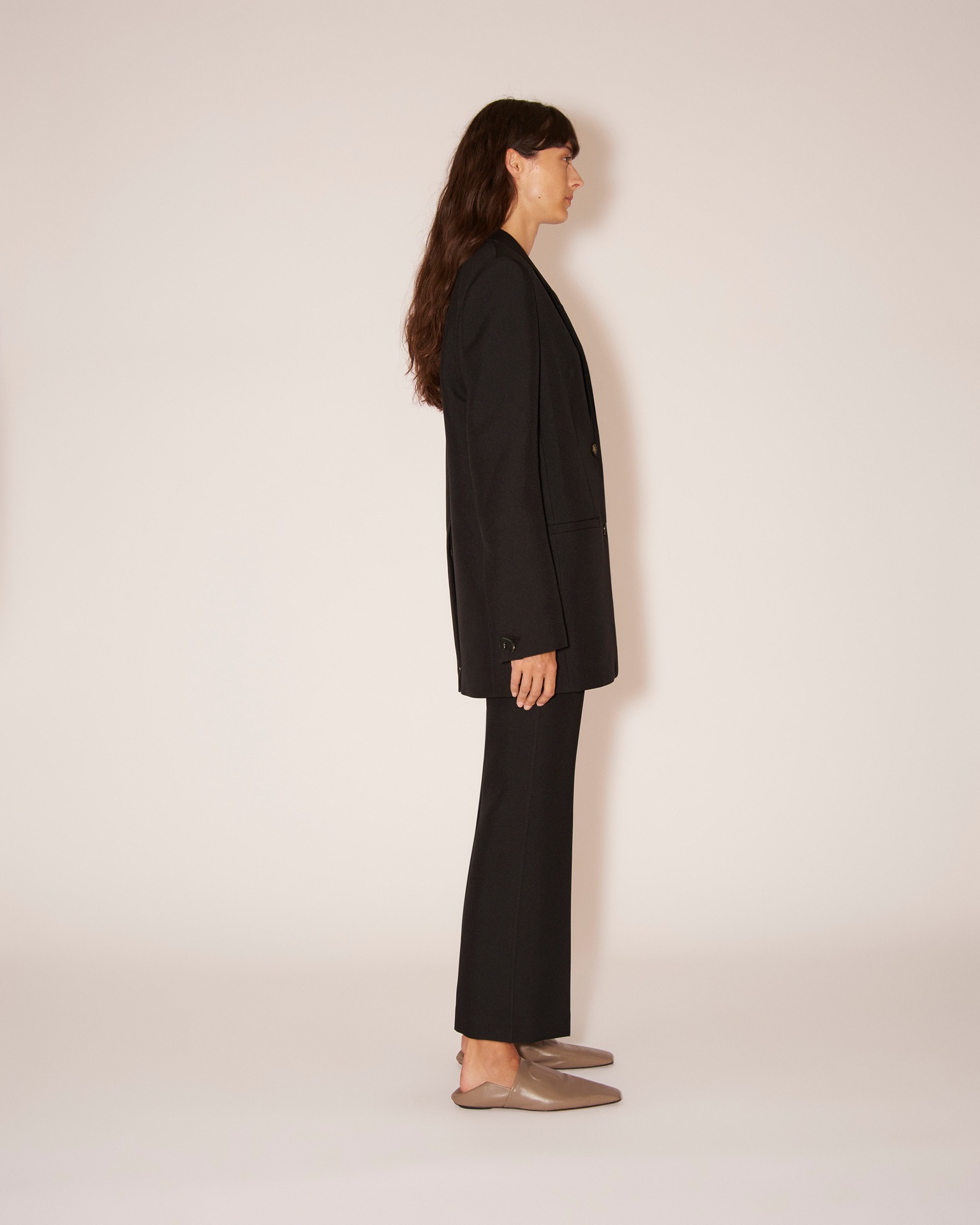 MERSEY - Single-breasted blazer - Black - 3