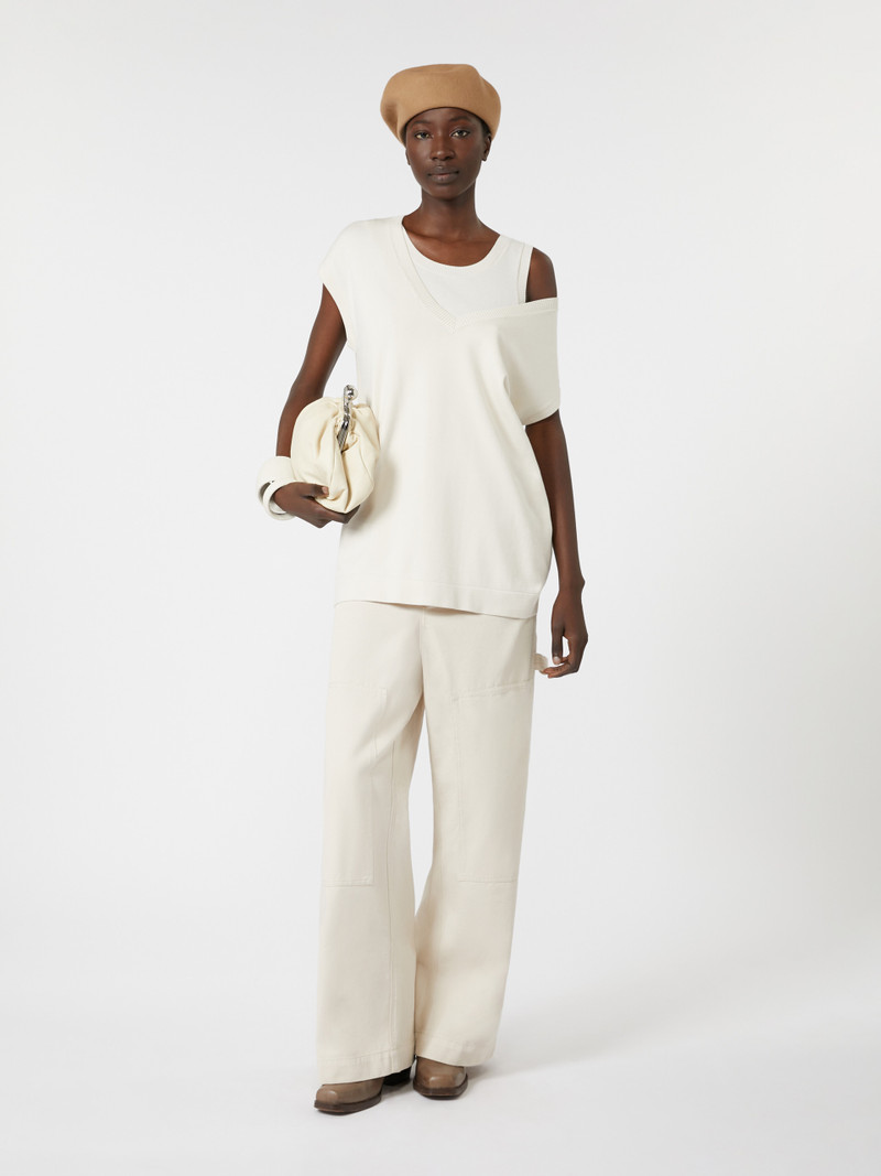 WEEKEND Max Mara OROSEI Viscose yarn gilet outlook