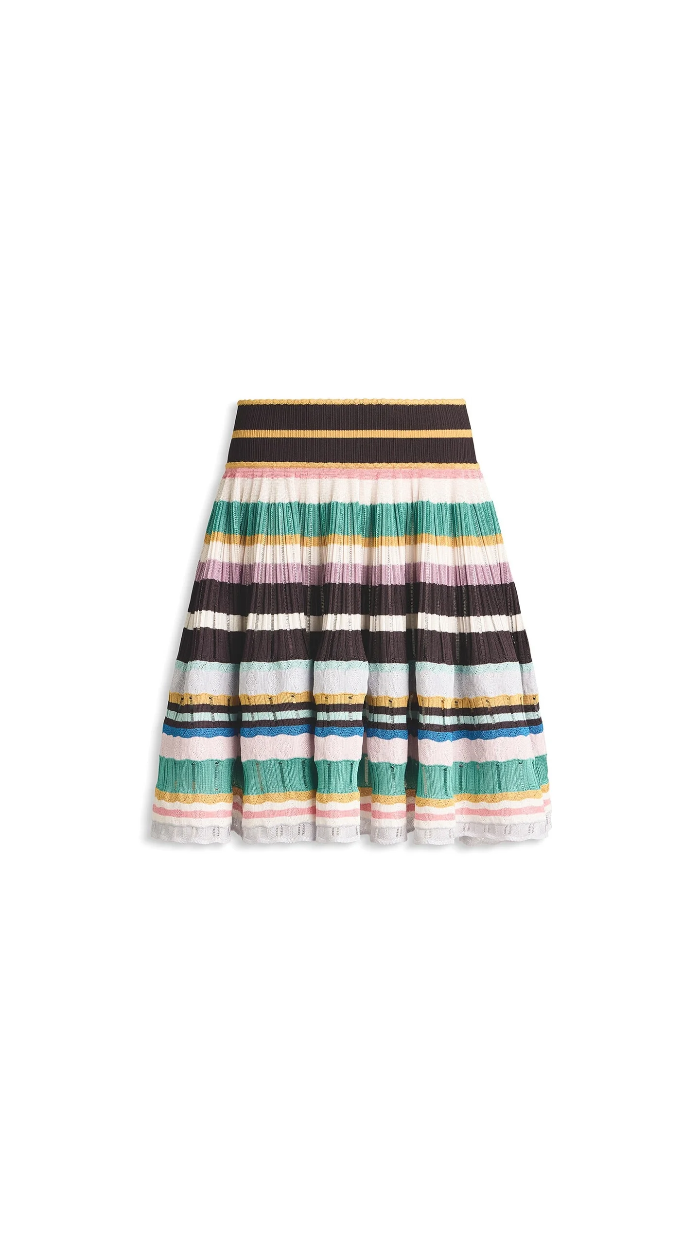 MULTICOLOR CRINOLINE SKIRT - 1