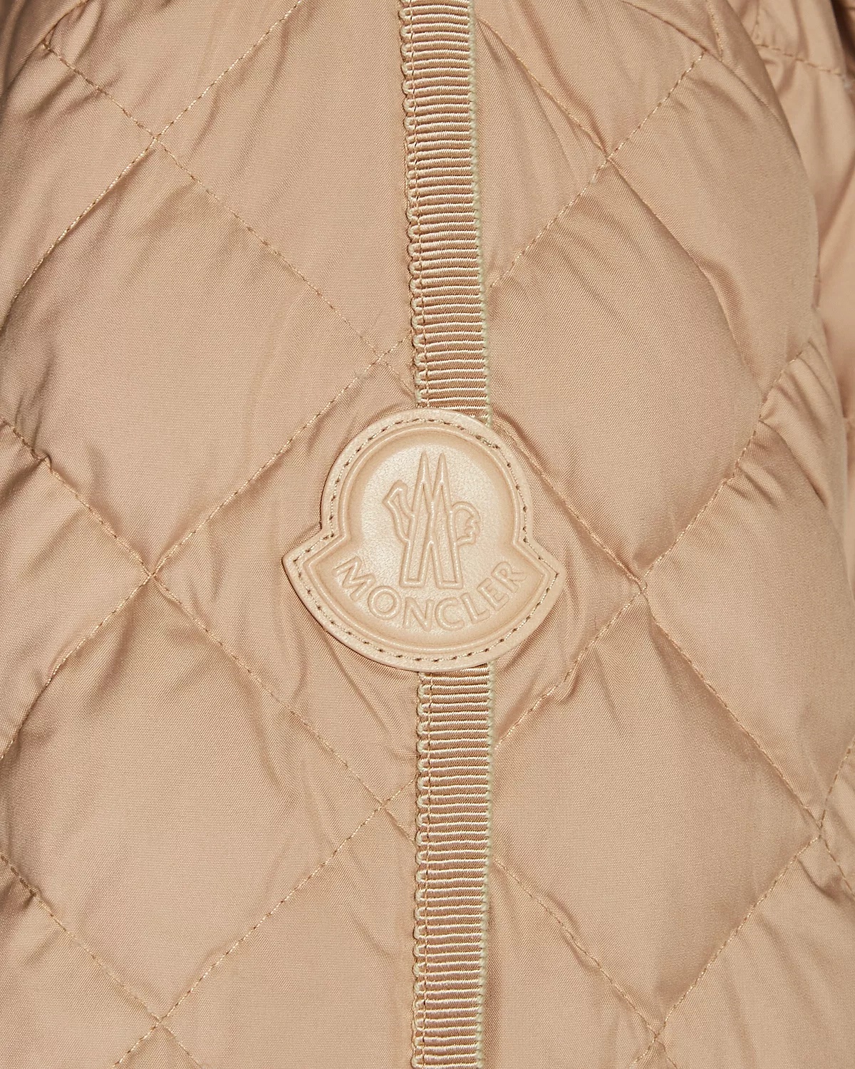 Etelan Quilted Long Parka Coat - 6