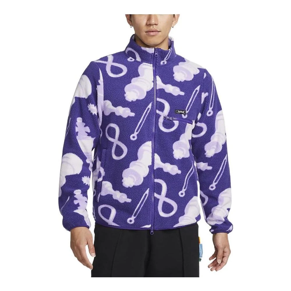 Nike LeBron Fleece jacket 'Purple' DQ6127-547 - 1