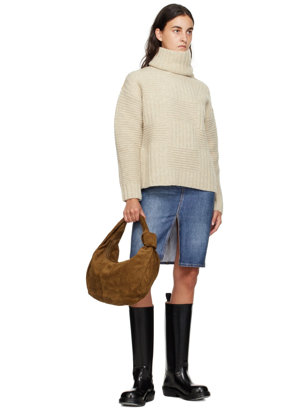 Brown Small Jodie Bag - 4