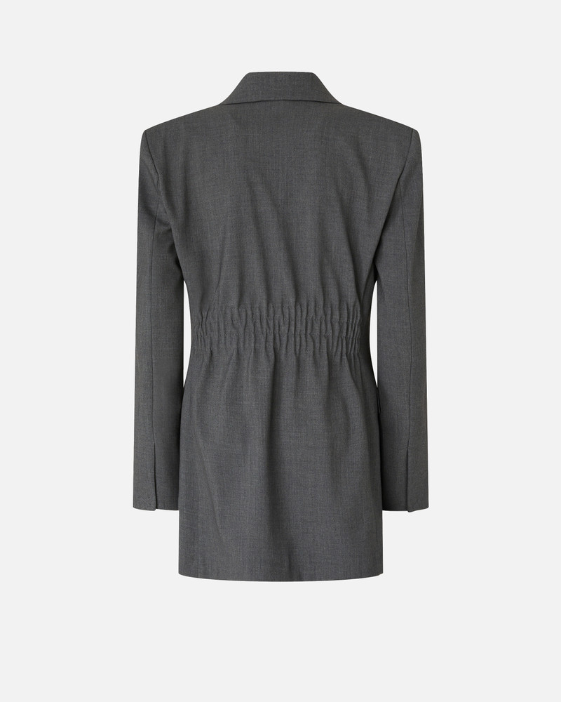 PINKO FITTED-WAIST JACKET WITH GATHERING outlook