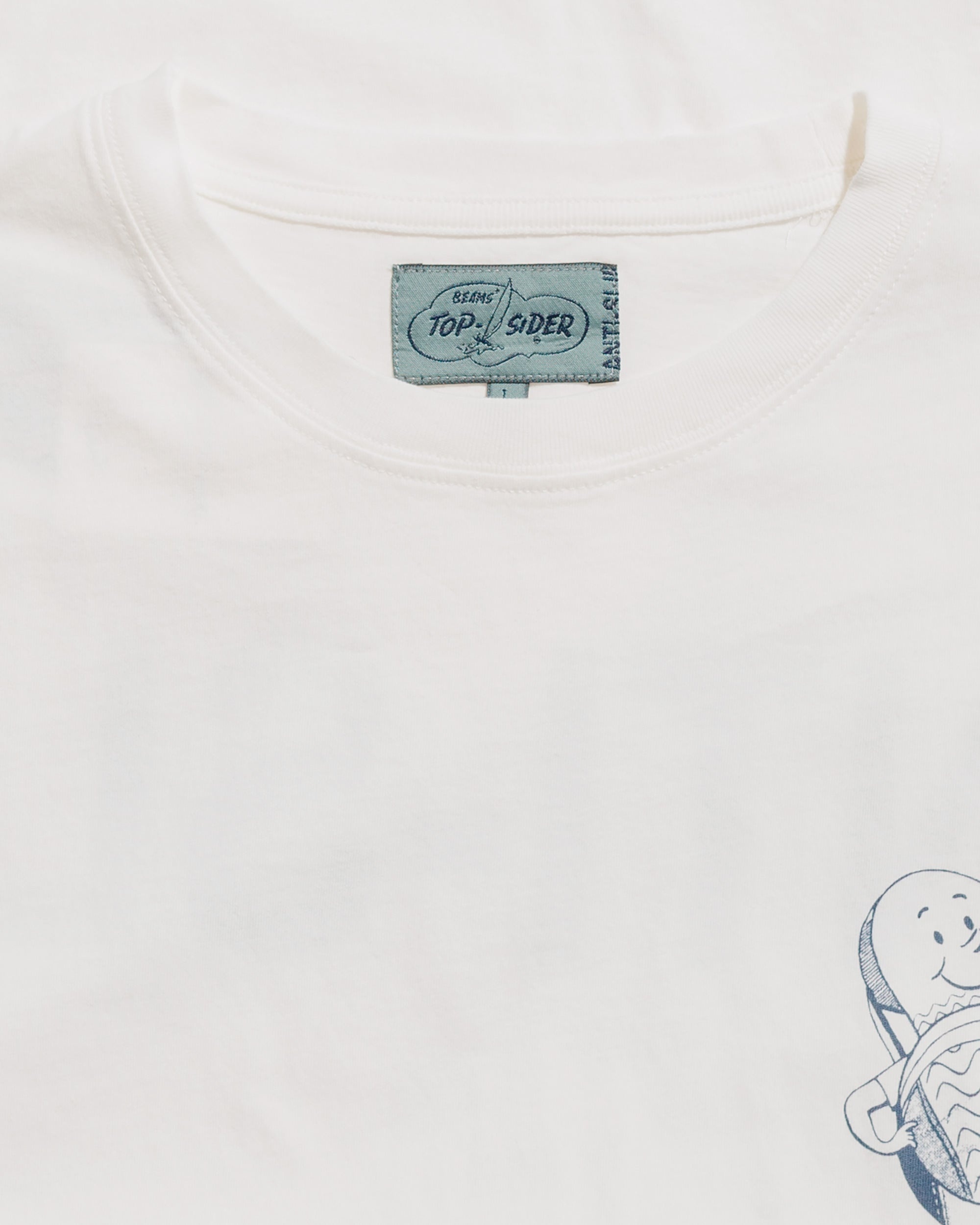 Sperry Top-Sider Print Tee (ANTI-SLIP) White - 5