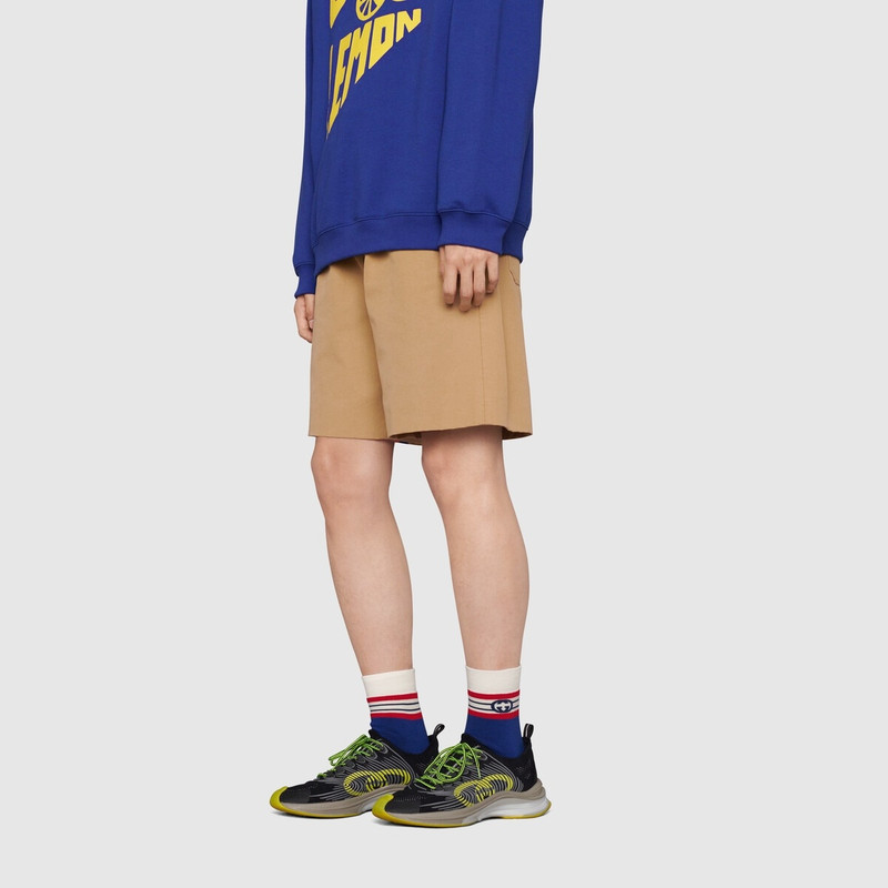 Interlocking G stripe cotton socks 3