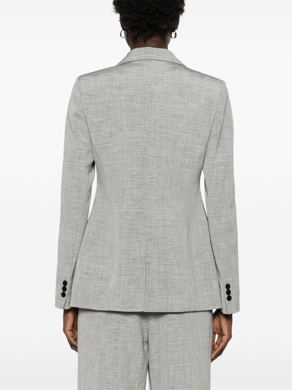 twill blazer - 4