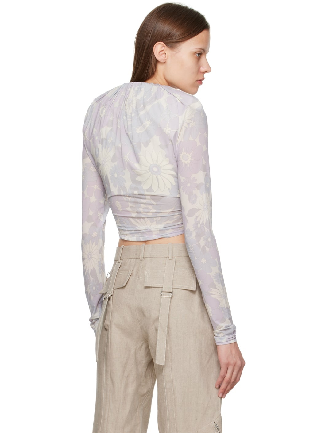 Purple Le Papier 'Le Haut Goccia' Blouse - 3