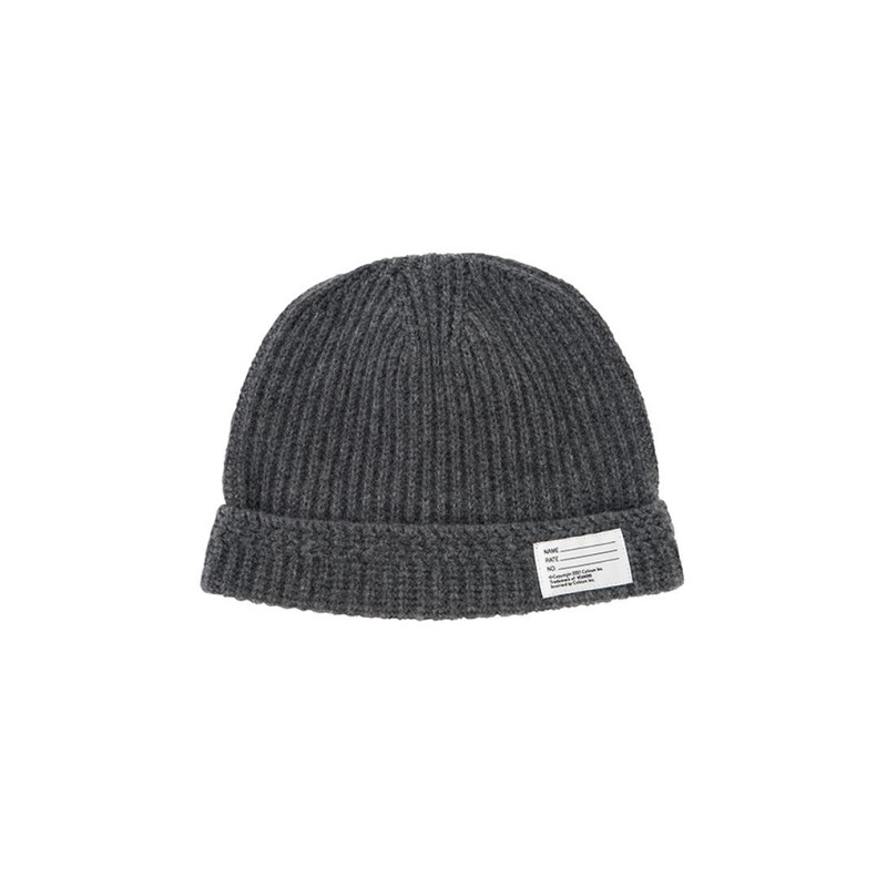 visvim KNIT BEANIE (WOOL) GREY outlook