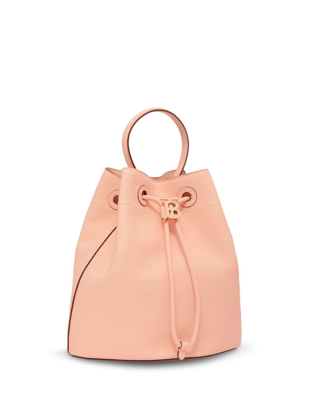 TB logo-plaque leather bucket bag - 3