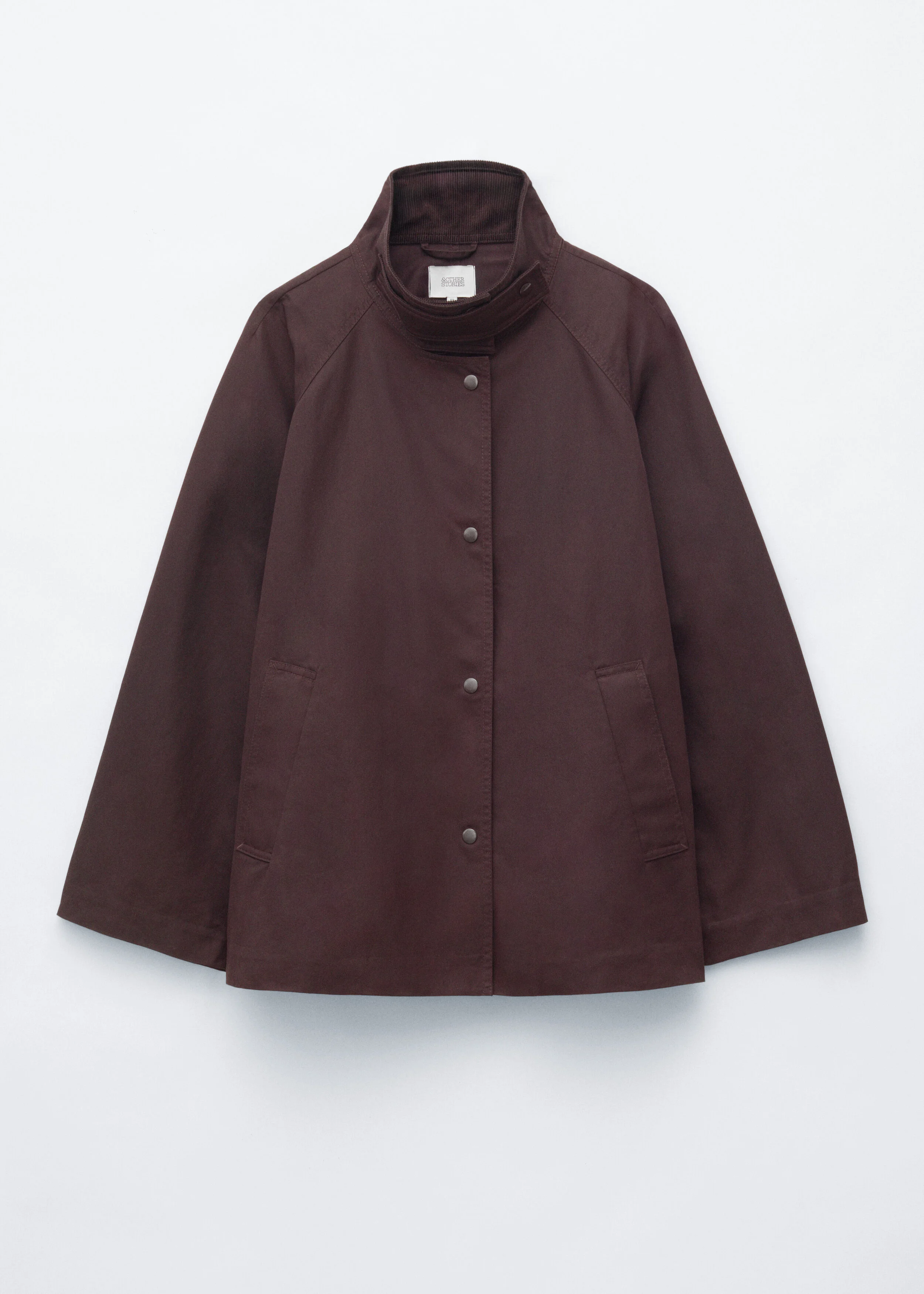 Corduroy-Collar Jacket - 1