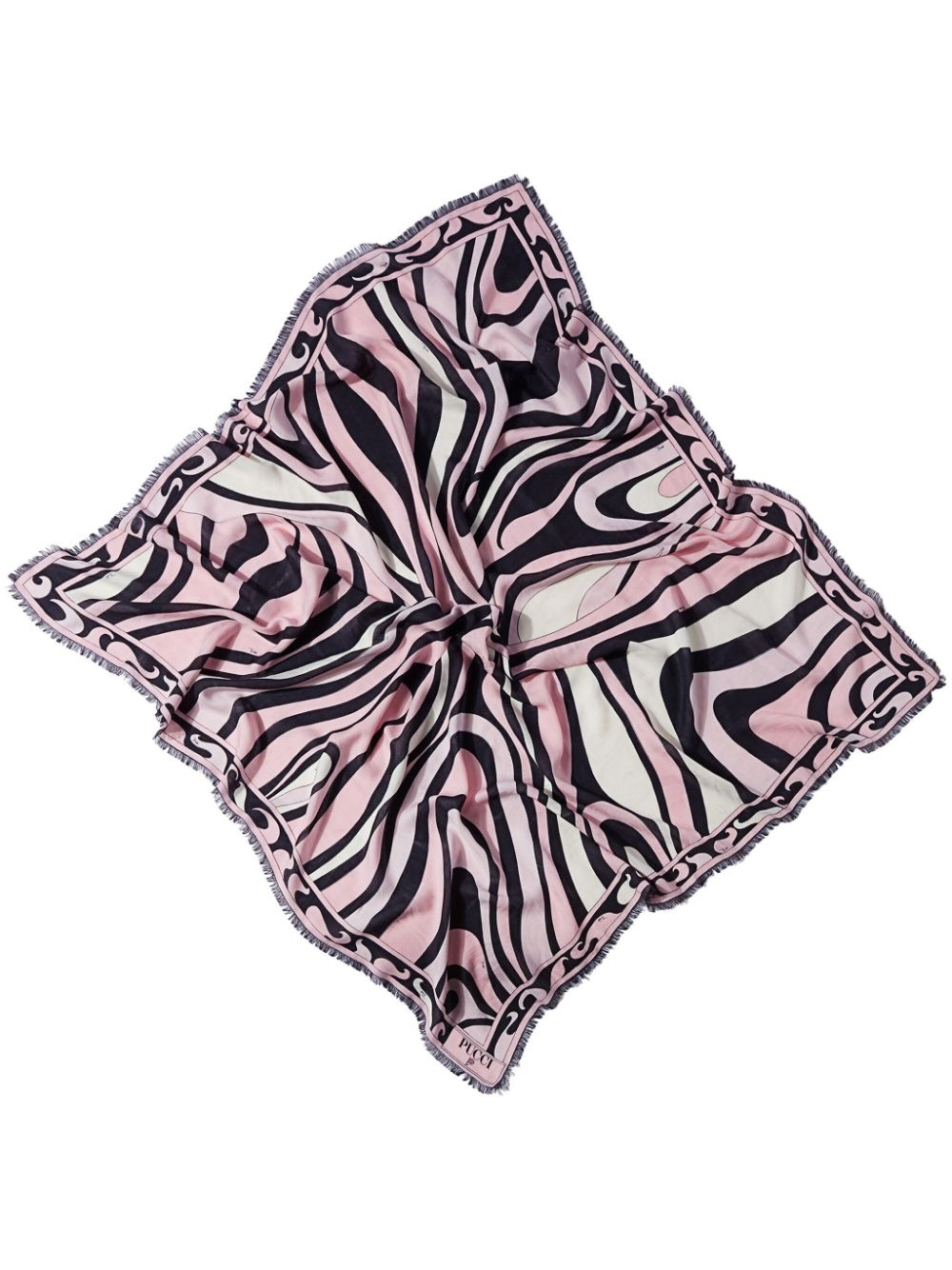 Marmo-print scarf - 1