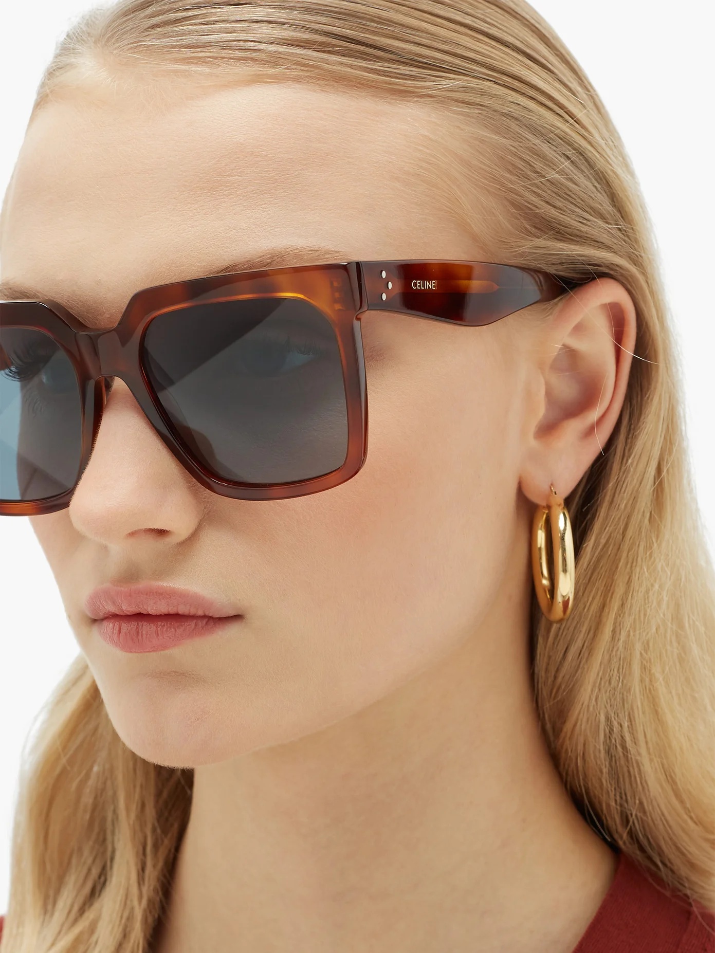 Square acetate sunglasses - 3