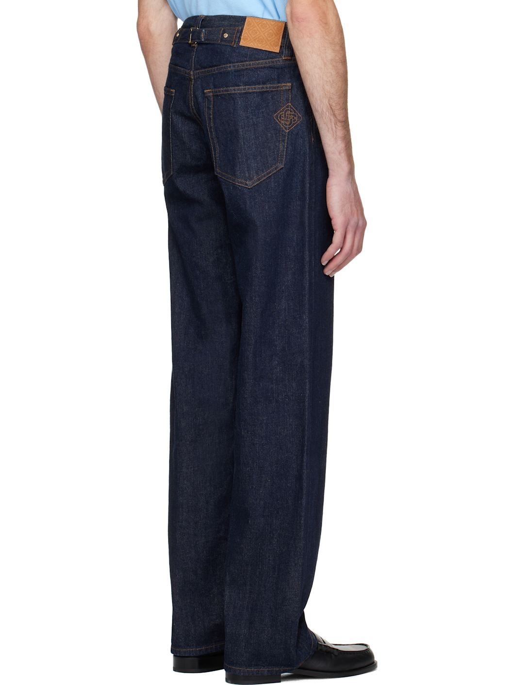Navy Laurel Selvedge Jeans - 3