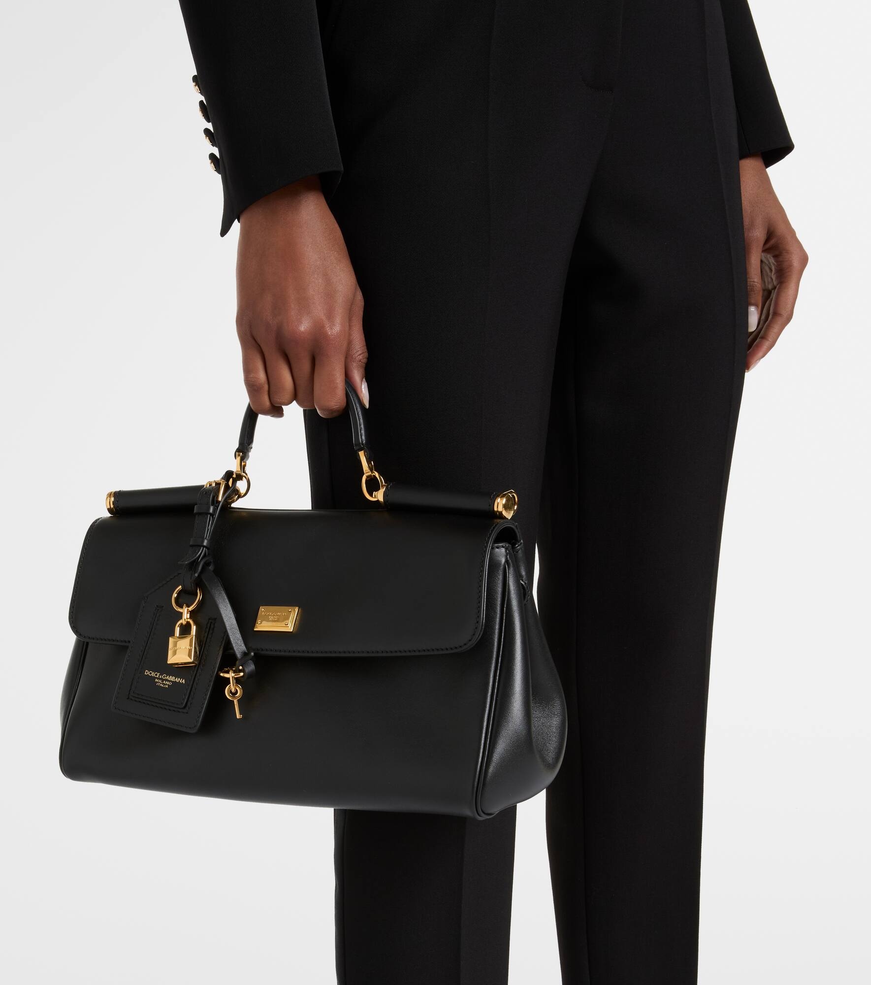My Sicily Medium leather tote bag - 7