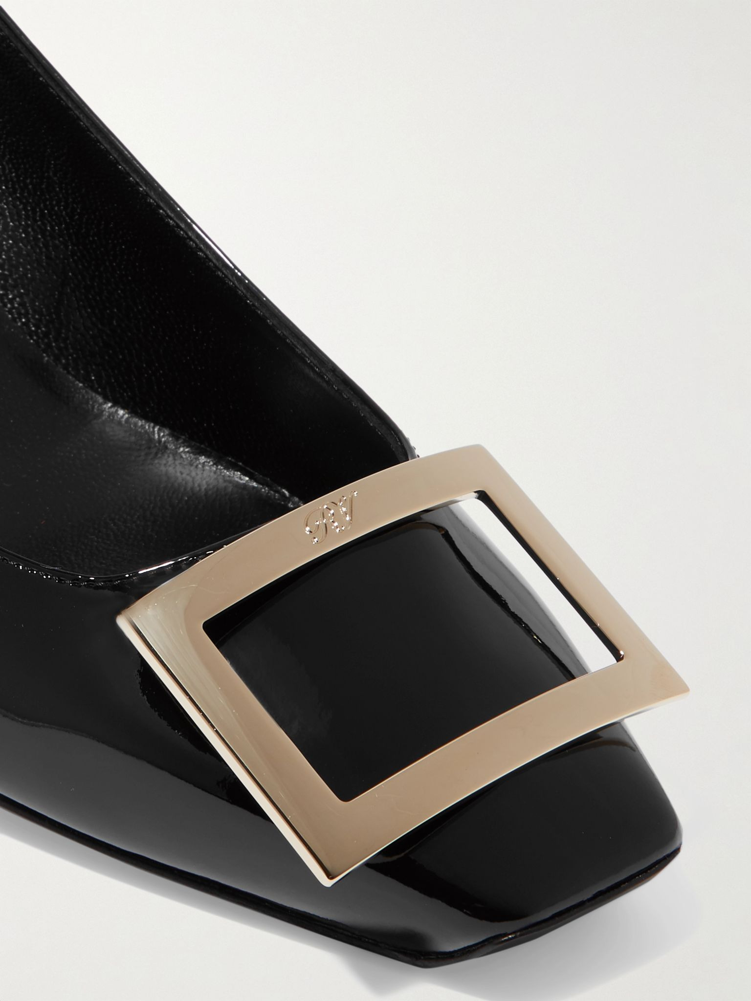 Decollete Trompette 45 patent-leather pumps Black - 4