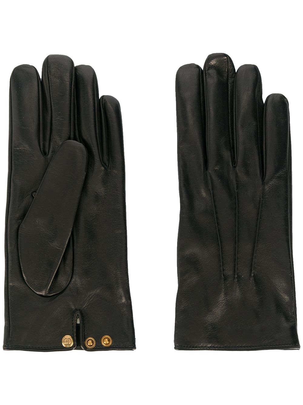 snap fastening gloves - 1