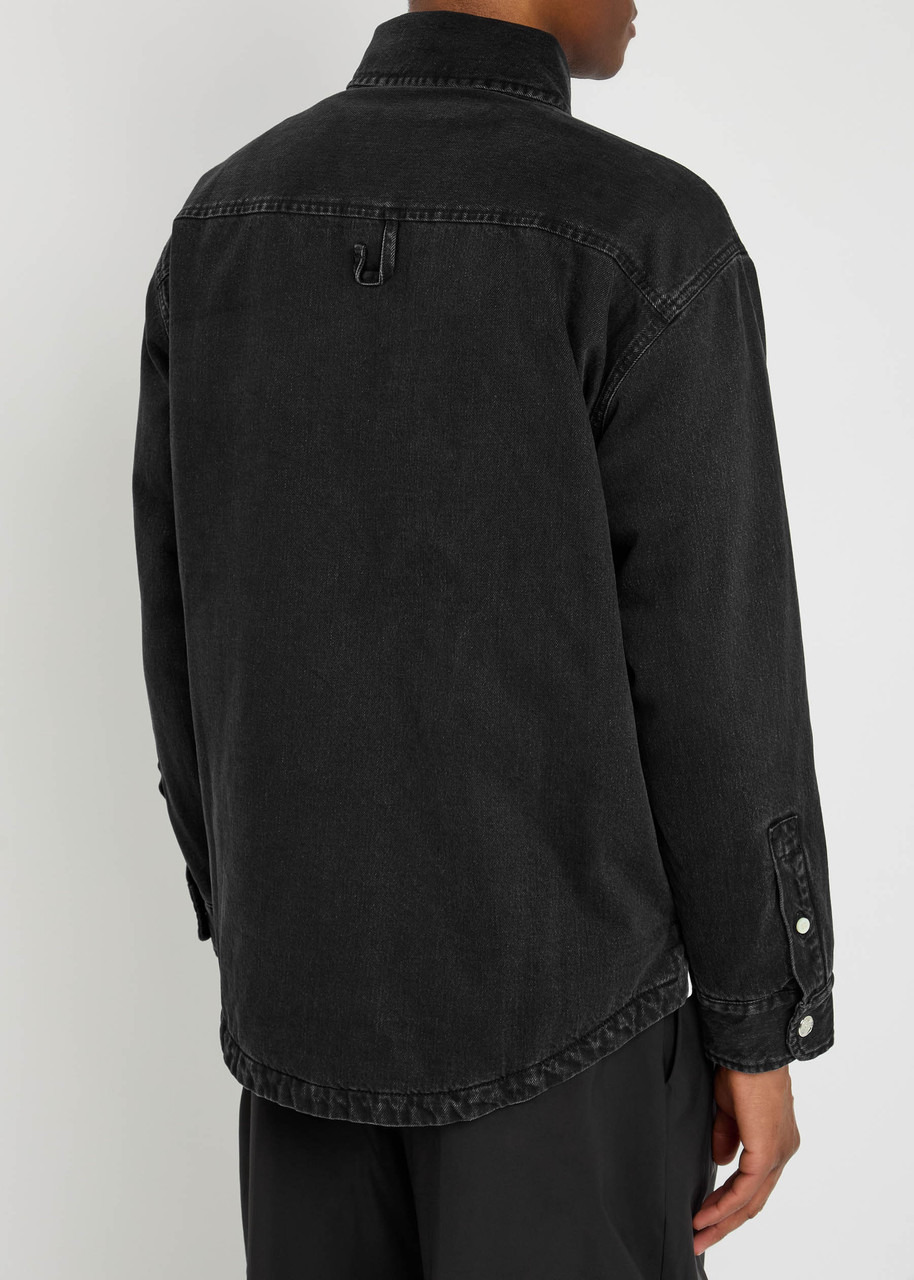 Jacquemus La Chemise Boulanger Quilted Denim Jacket - 3
