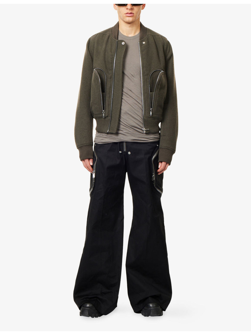 Rick Owens Double-Layer Short-Sleeve Cotton-Jersey T-Shirt outlook