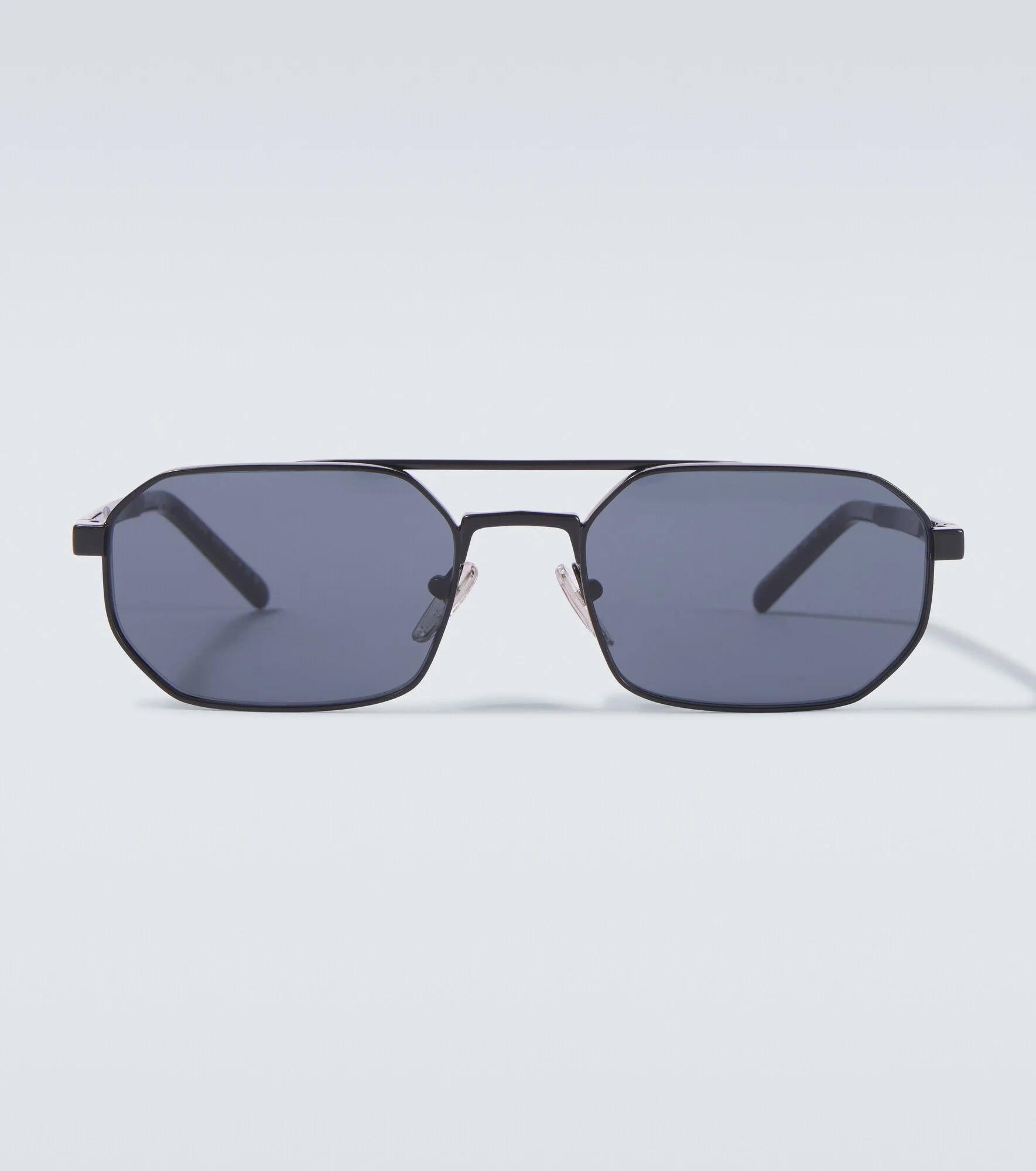 Engraved rectangular sunglasses - 1