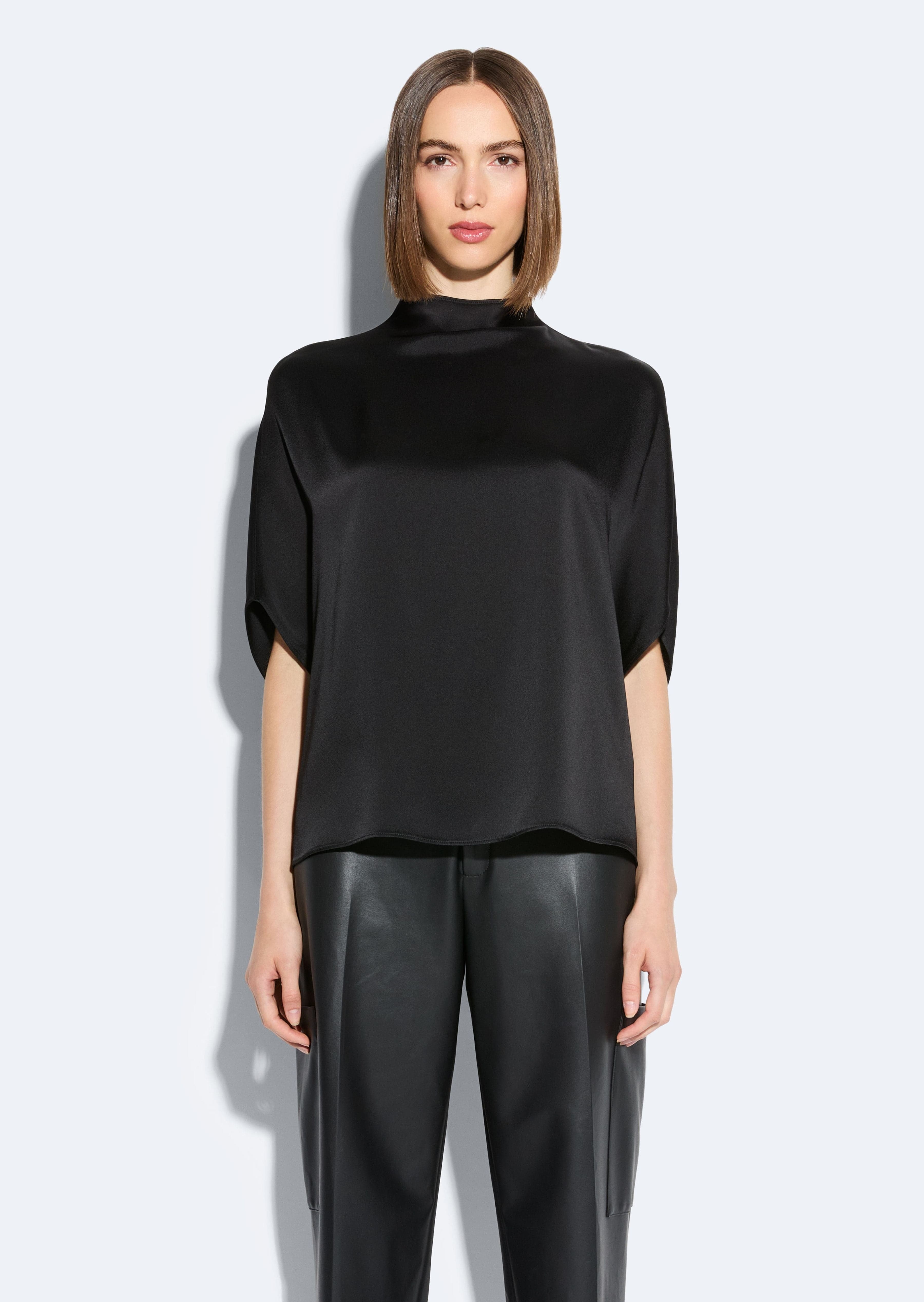 Satin Cape Tee - 2