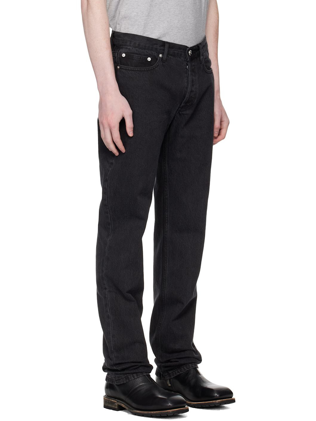 Black New Standard Jeans - 2