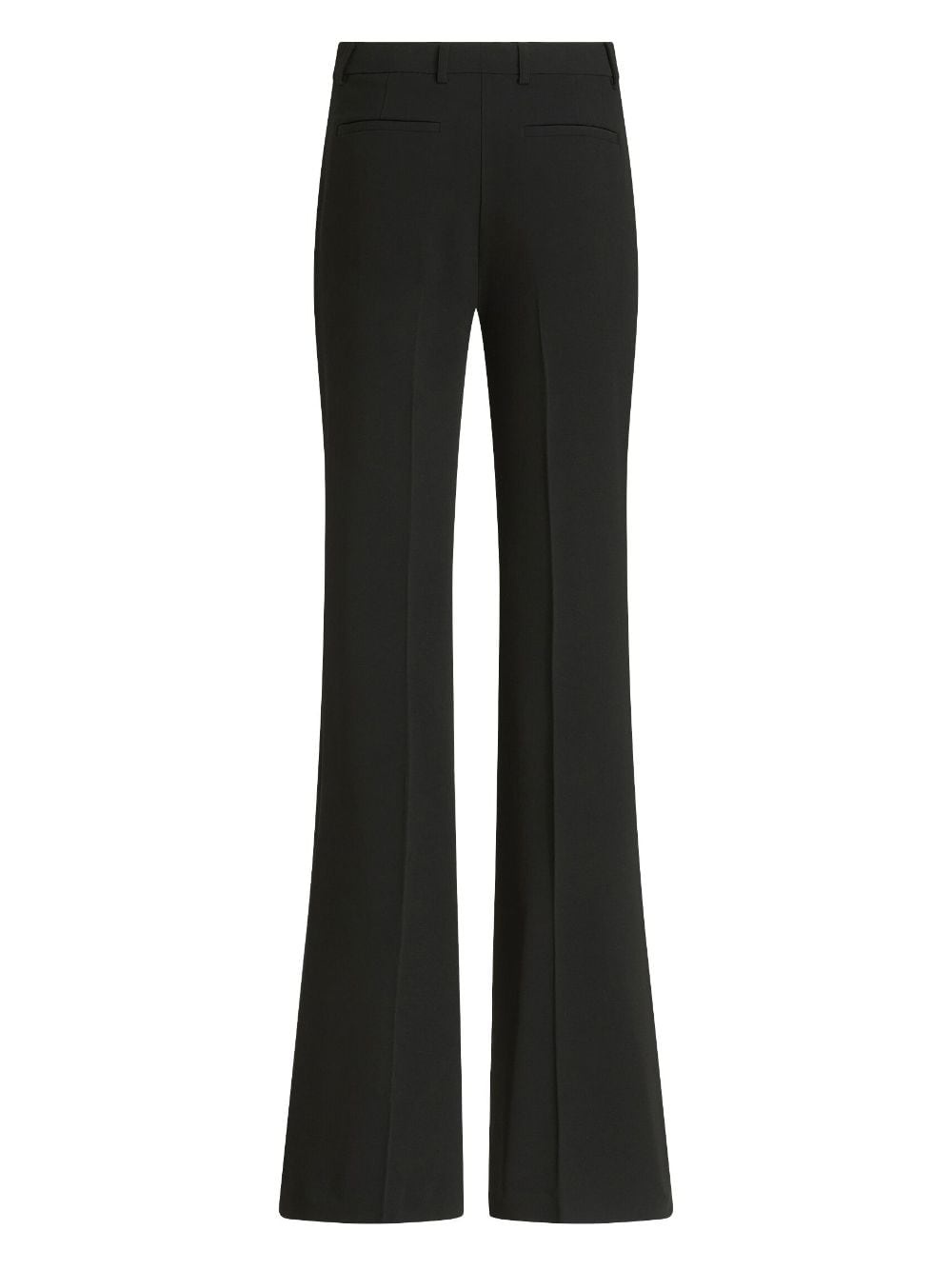 mid-rise flared trousers - 6