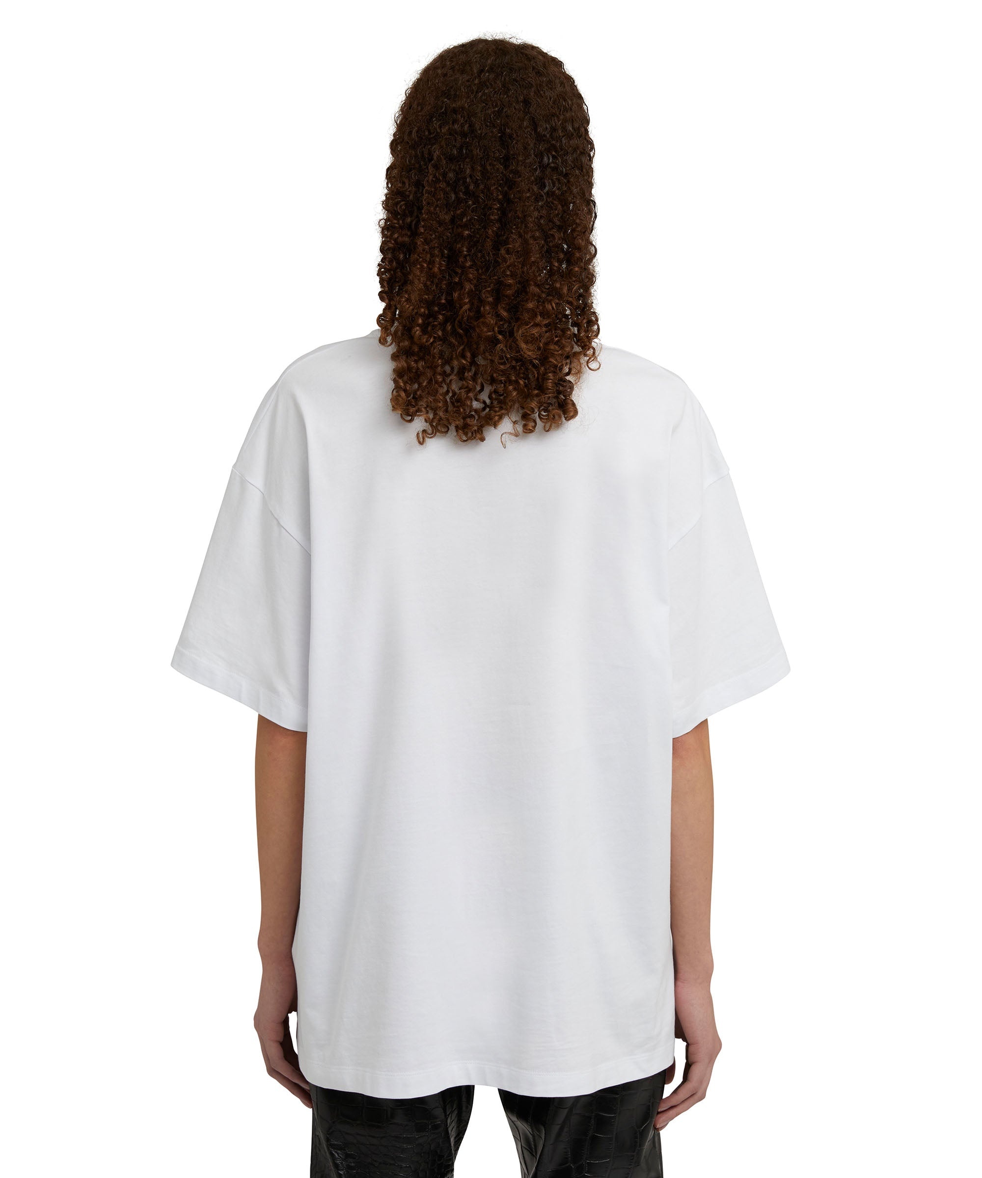 Crewneck t-shirt with seasonal statement - 8