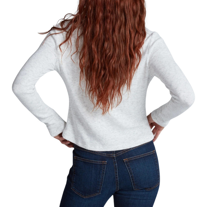 ASKK NY Heather Rib Cardigan outlook