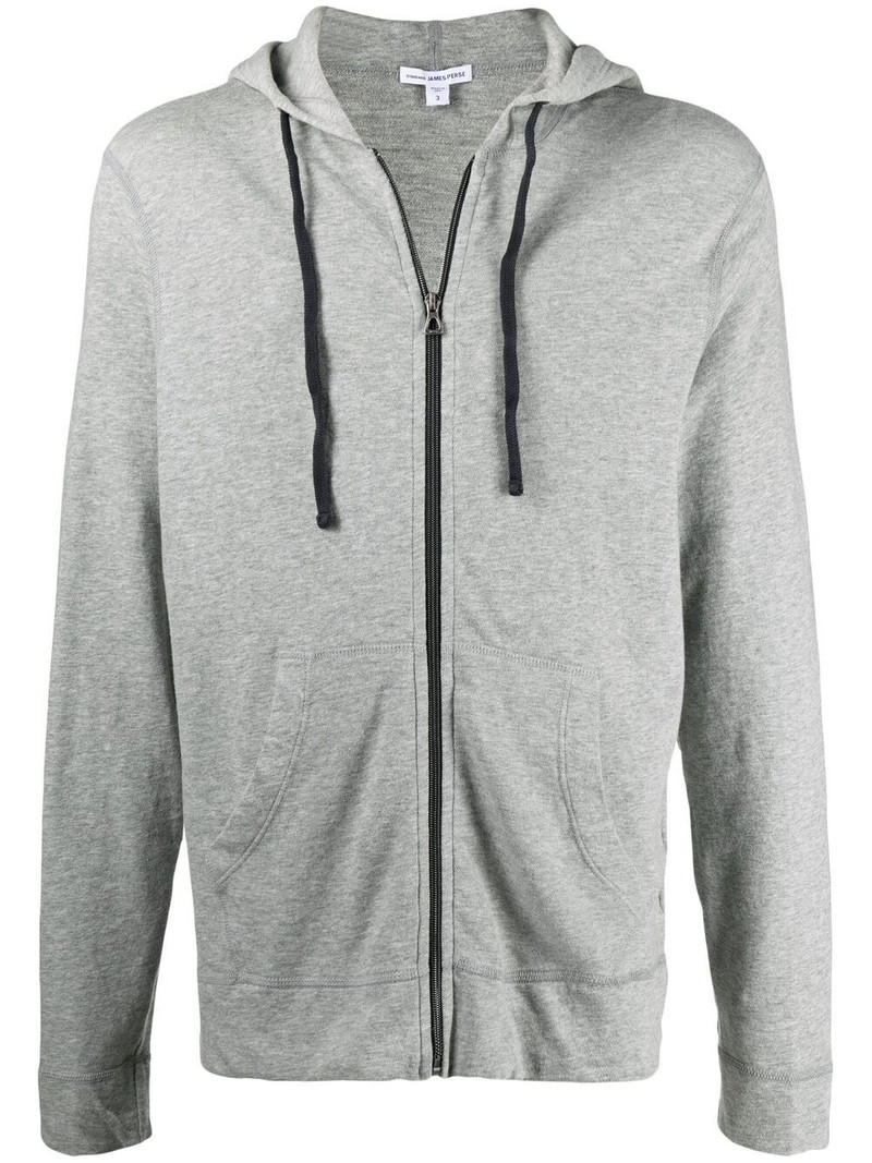vintage cotton zip-front hoodie 1