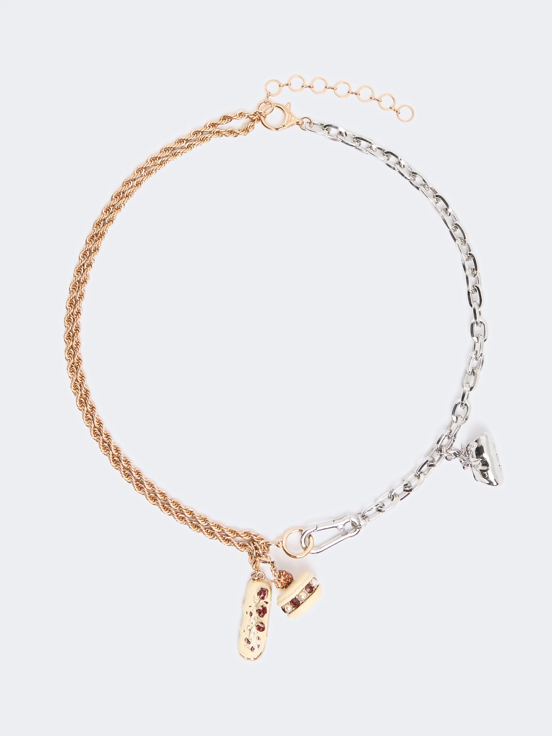 SFERE Choker necklace with charms - GOLD - 1