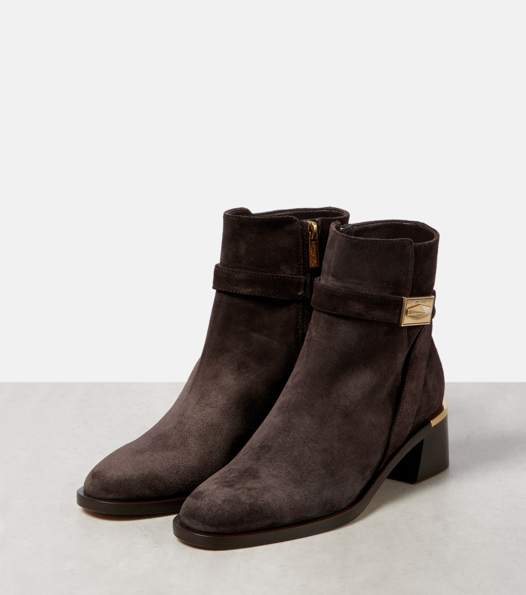 Diantha 45 suede ankle boots - 5