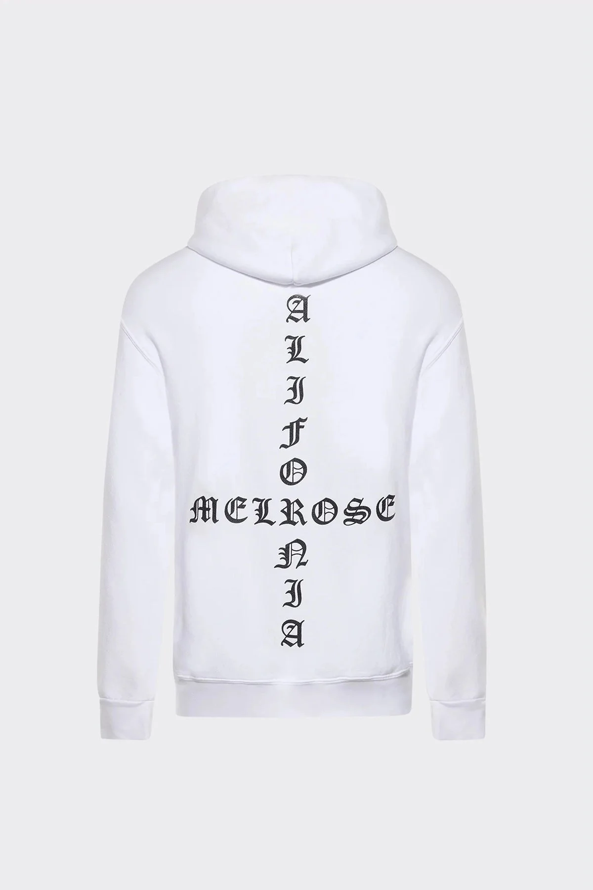 NASH HOODIE | WHITE MELROSE CALIFORNIA - 1