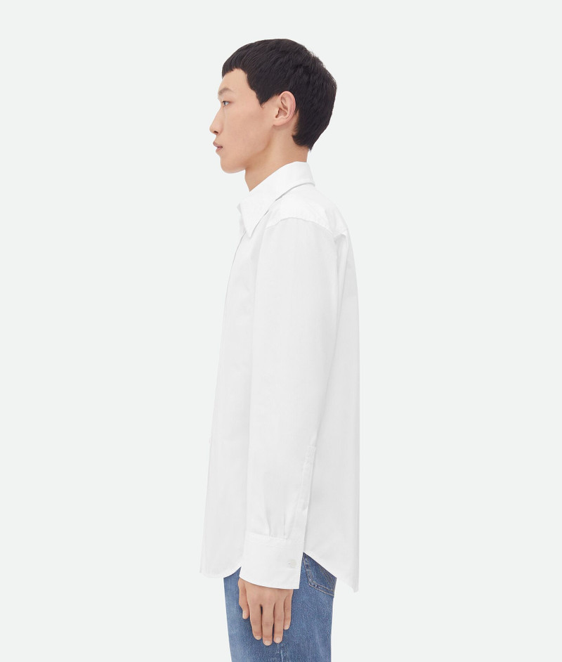 Bottega Veneta Cotton Shirt With Top Stitching outlook