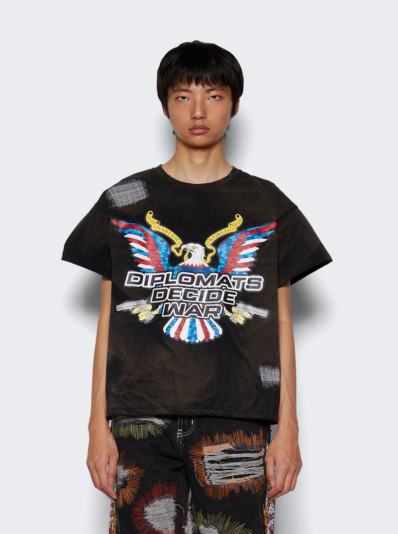 Diplomats Short Sleeve Tee Vintage Black 3
