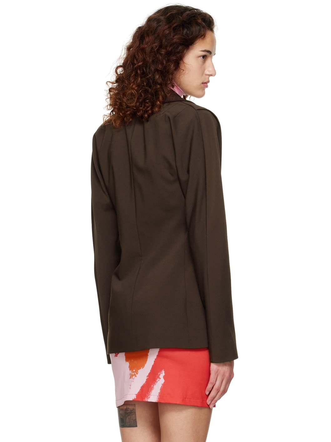 Brown Elsa Blazer - 3