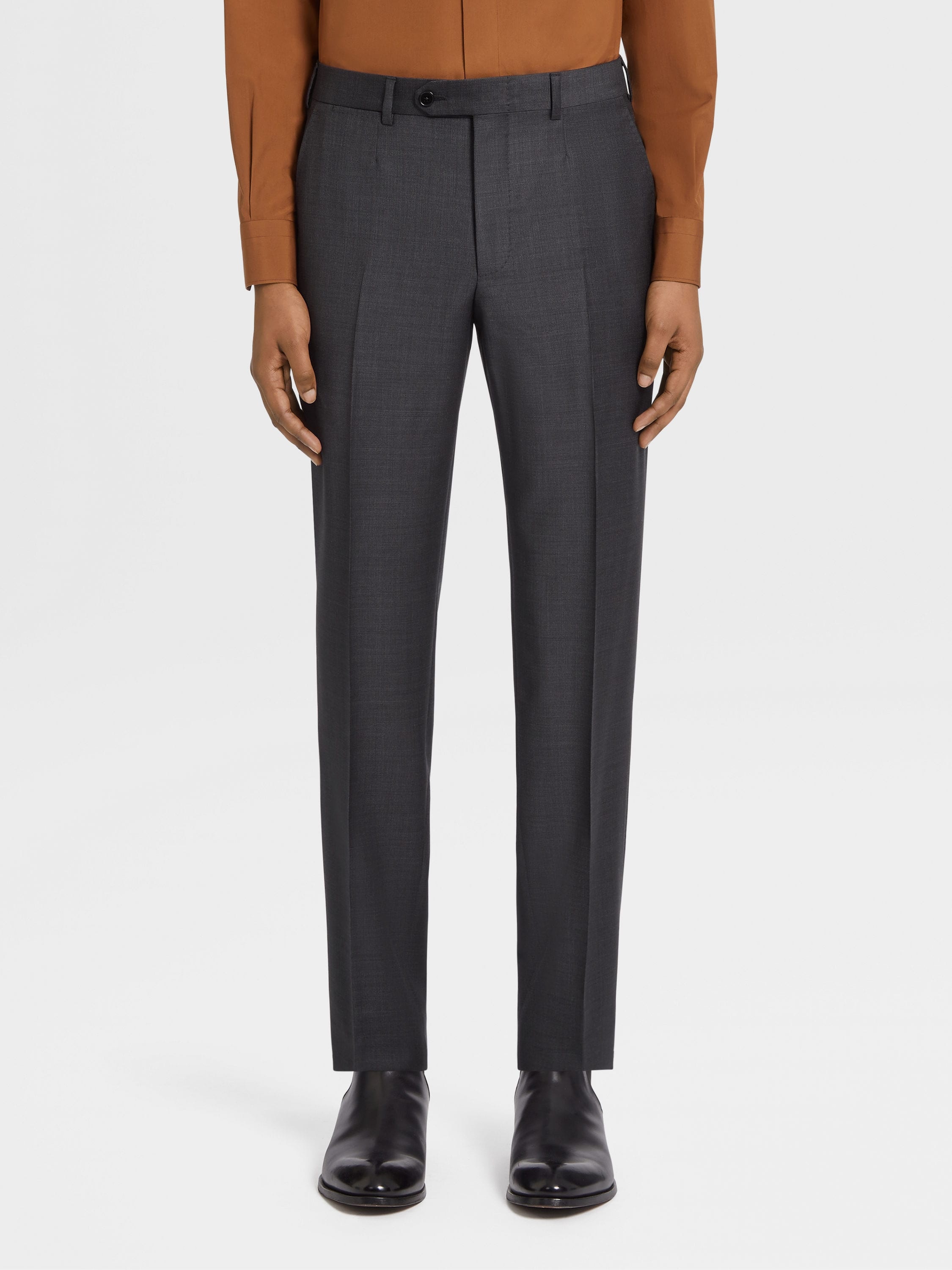DARK GREY TROFEO™ WOOL SUIT - 5