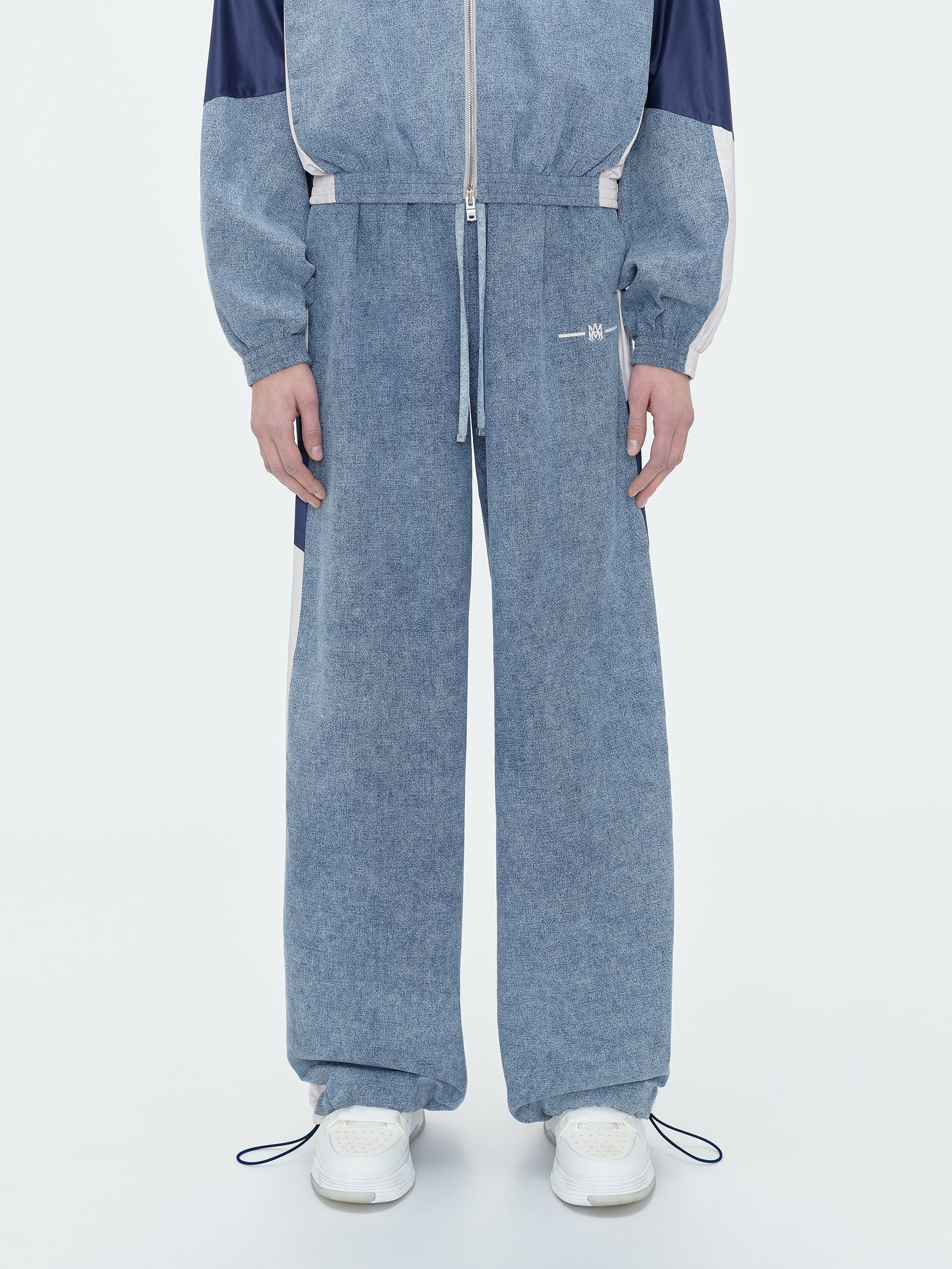 M.A. CHAMBRAY TRACK PANTS - 3