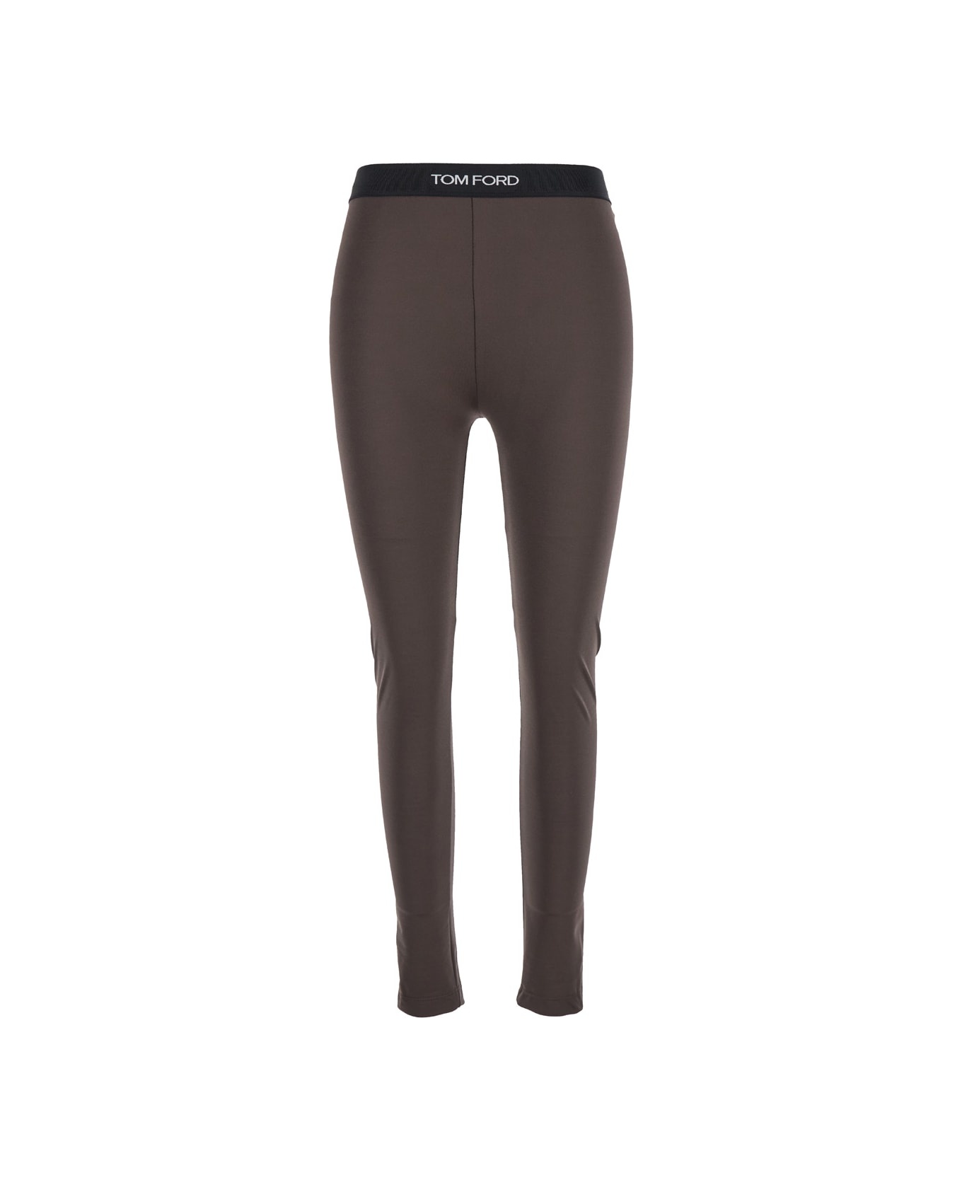 Lustrous Jersey Signature Leggings - 1