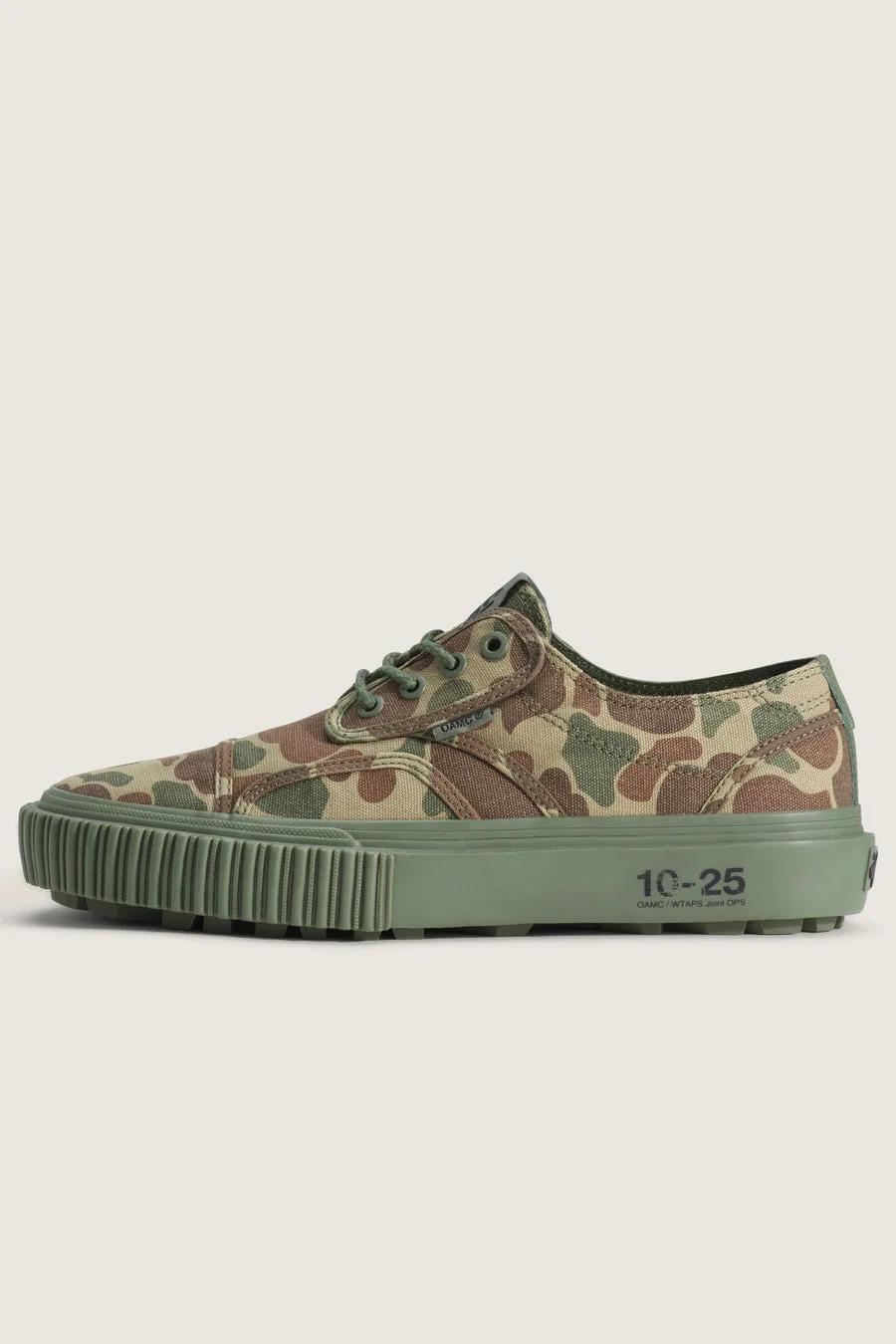 OAMC x WTAPS x OTW Seylynn Lug Sneaker in Duck Camo - 1