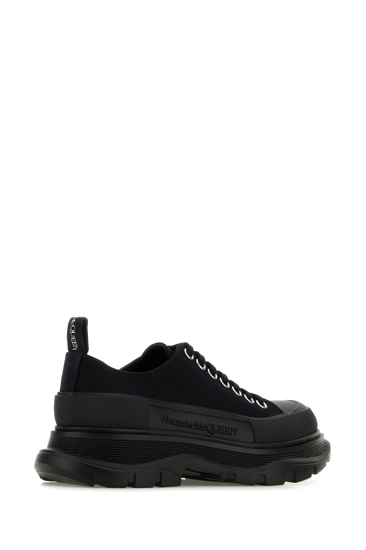 Black canvas Tread Slick sneakers - 3