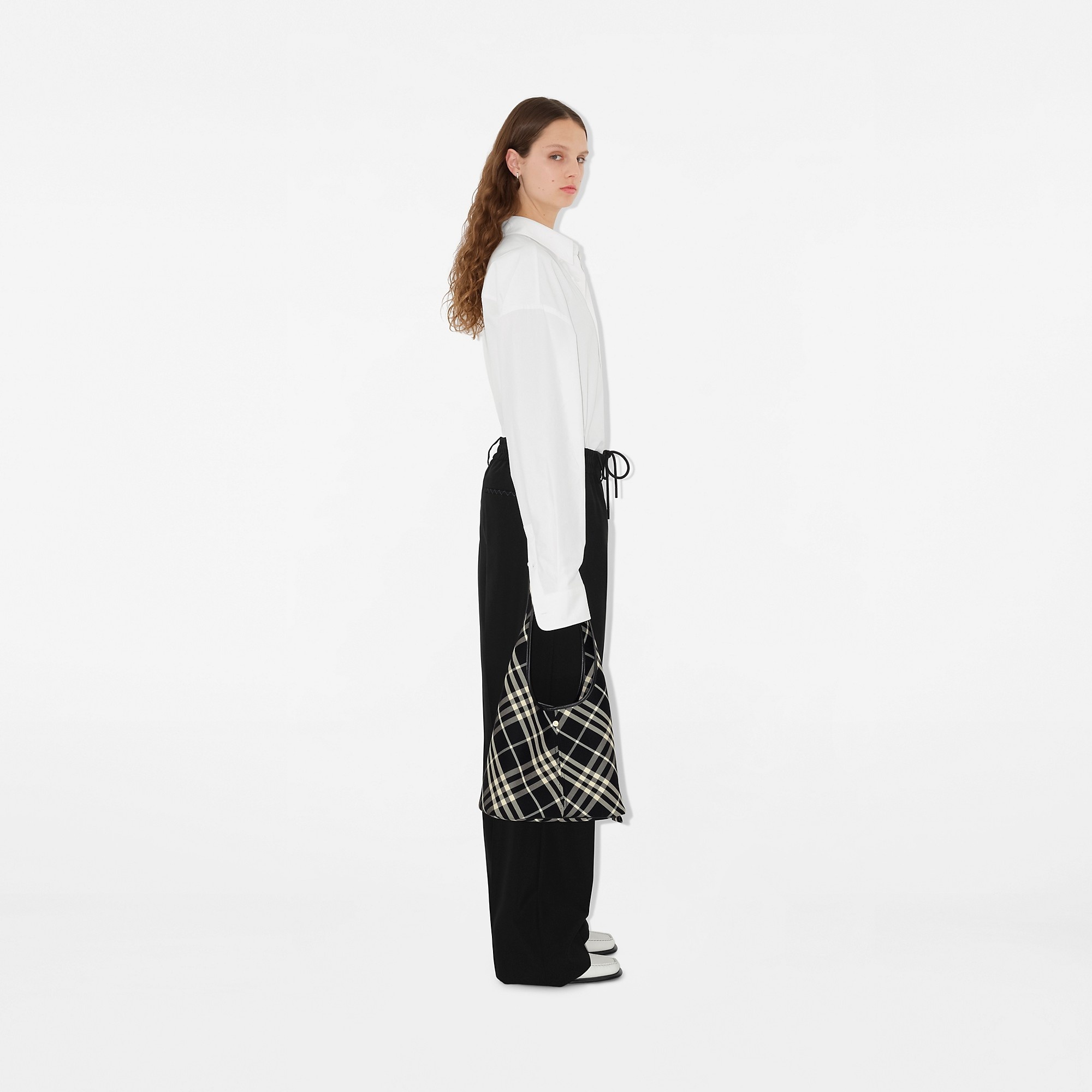 Small Check Shoulder Bag - 4