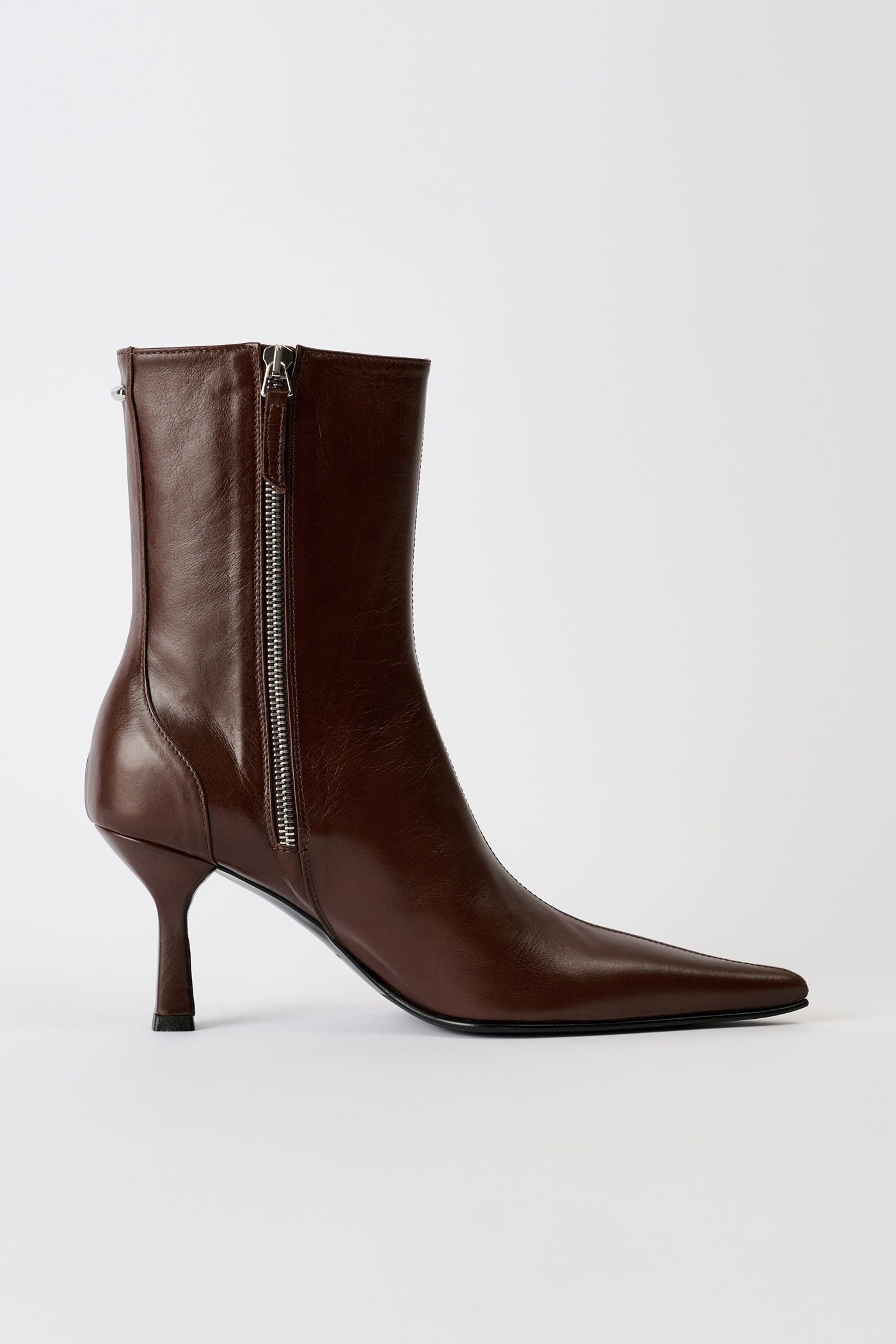 Slim Boot Castagno Satin Bovine - 4