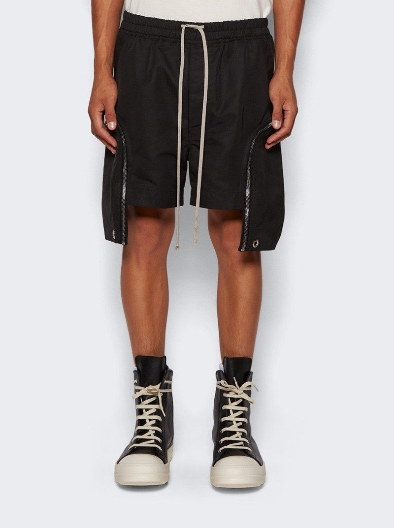 drawstring-waist track shorts 3