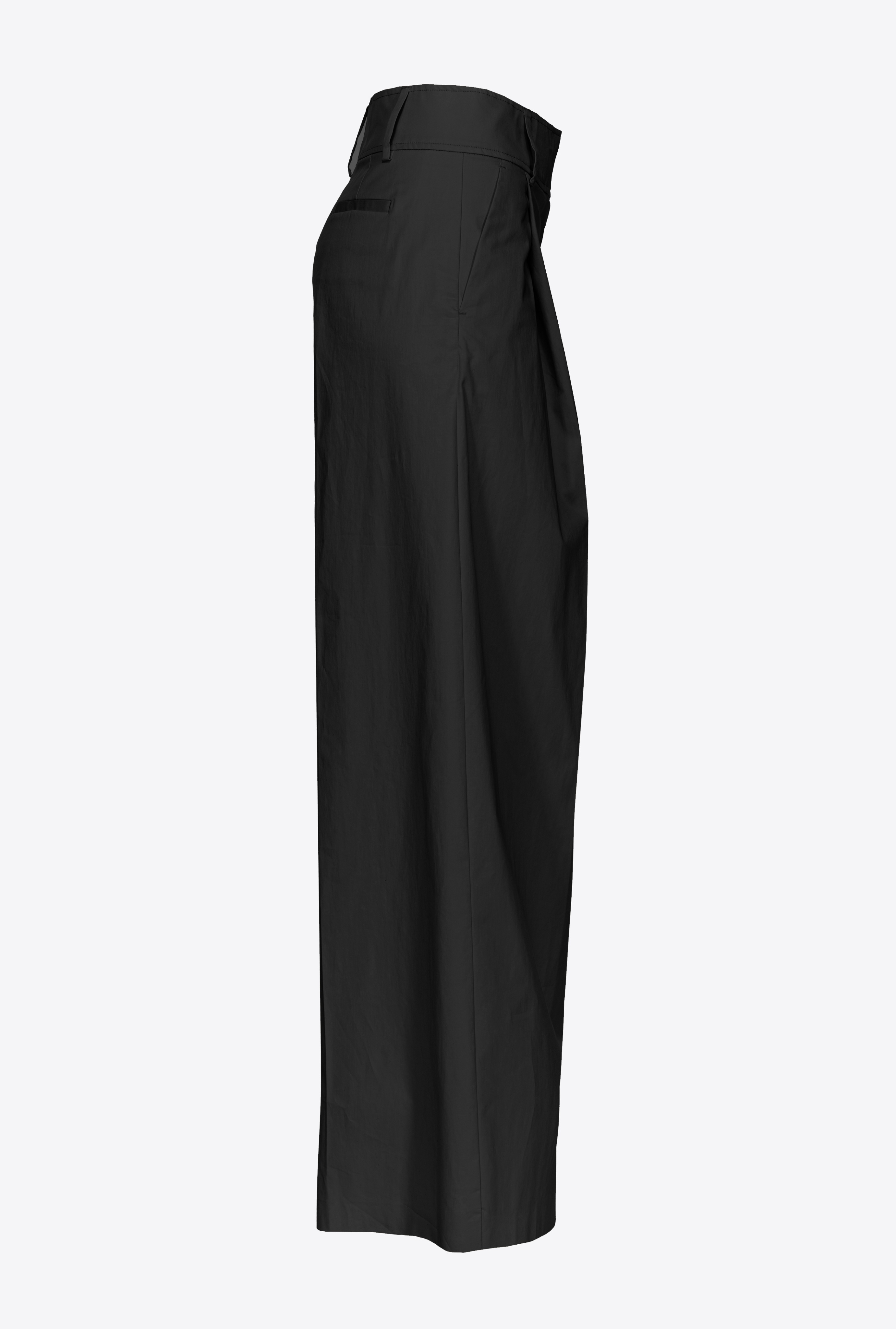 EXTRA-WIDE TROUSERS IN TECHNICAL SATIN - 7