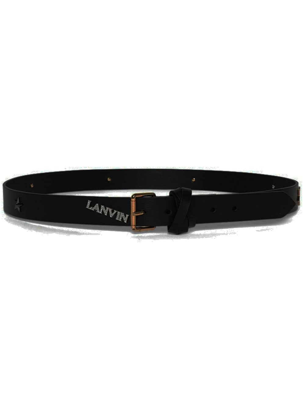 appliquÃ©-detail leather belt - 1