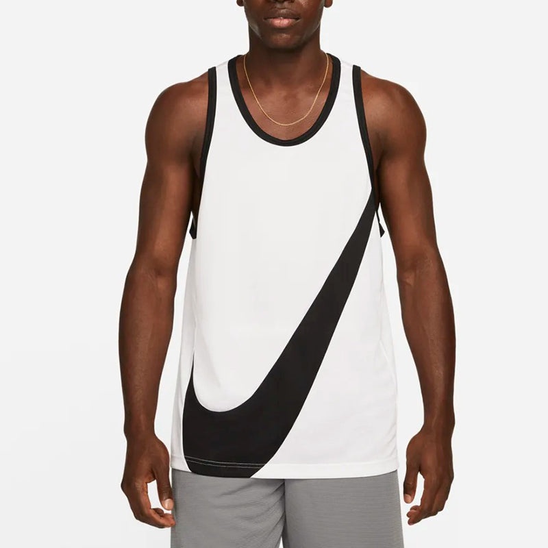 Nike Big Swoosh Training Quick Dry Breathable Sports Vest White DH7133-100 - 3