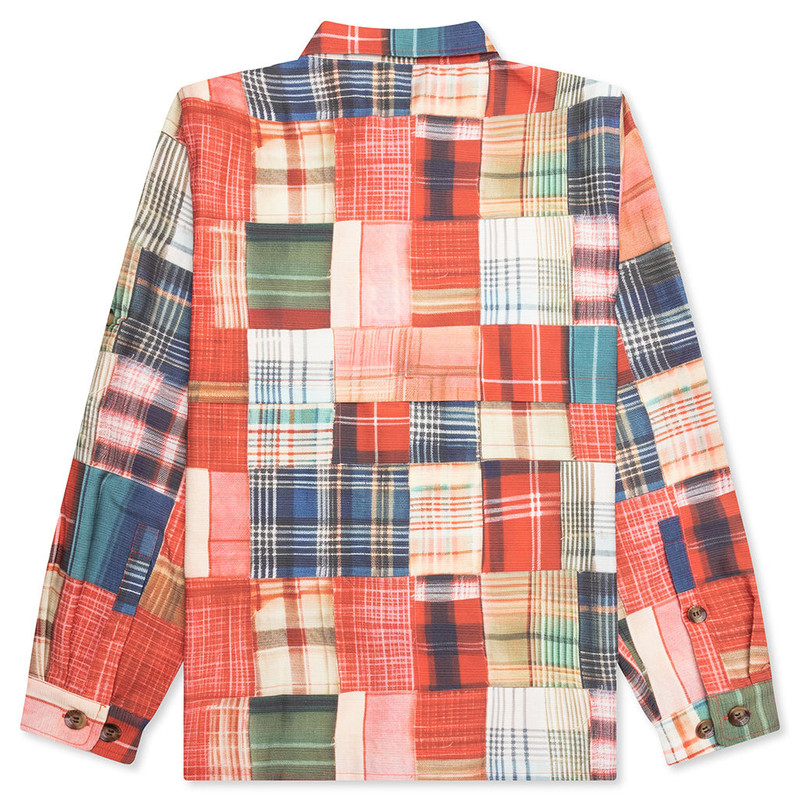 Metalwood Studio MADRAS PATCH EXPLORER SHIRT - MULTI outlook