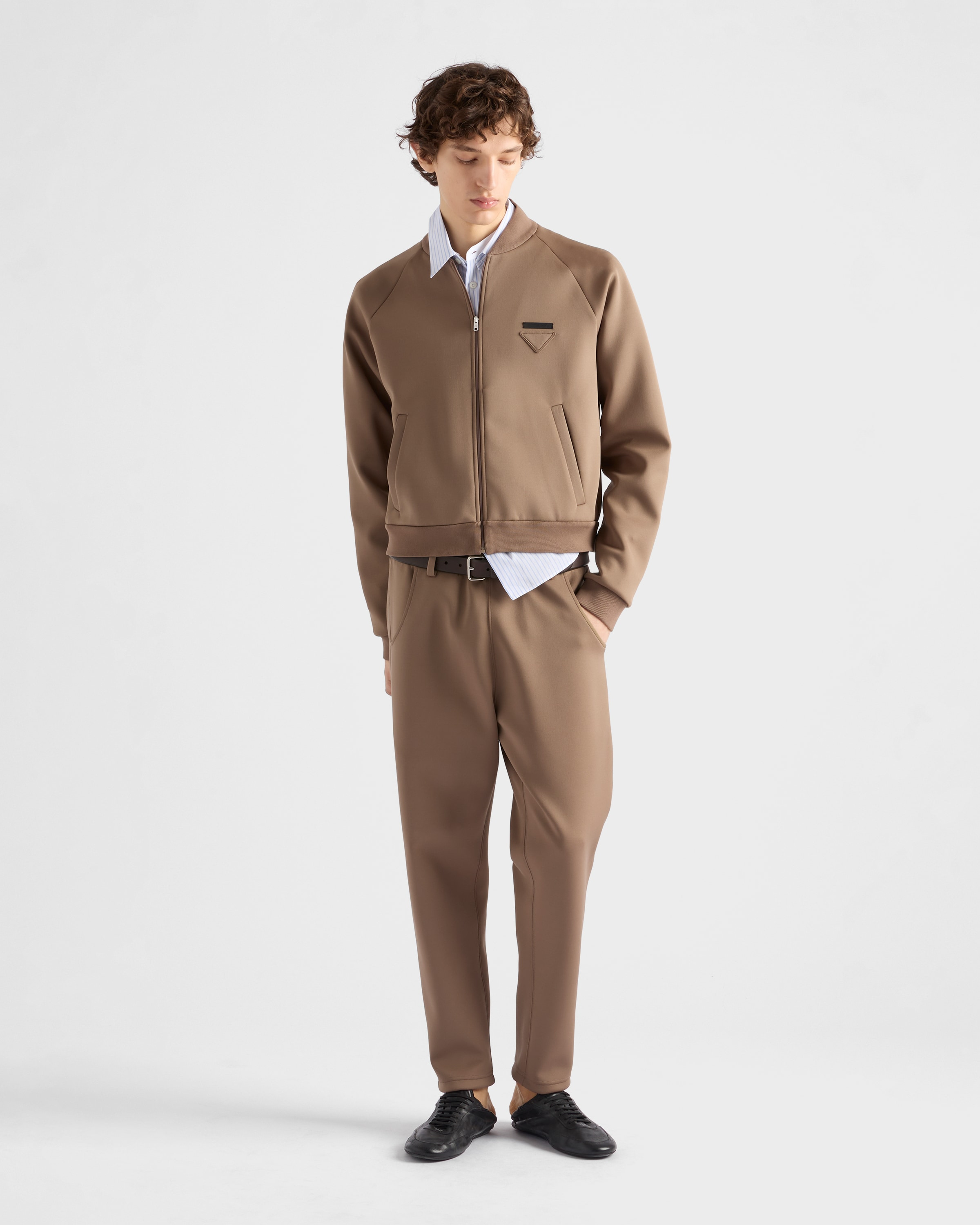 Technical fleece blouson jacket - 2