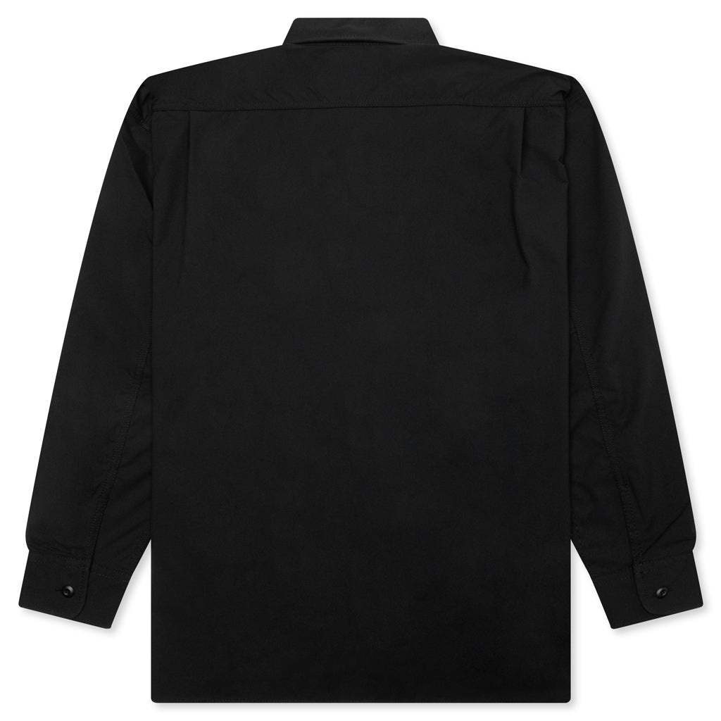 SOLOTEX POCKET L/S SHIRT - BLACK - 2