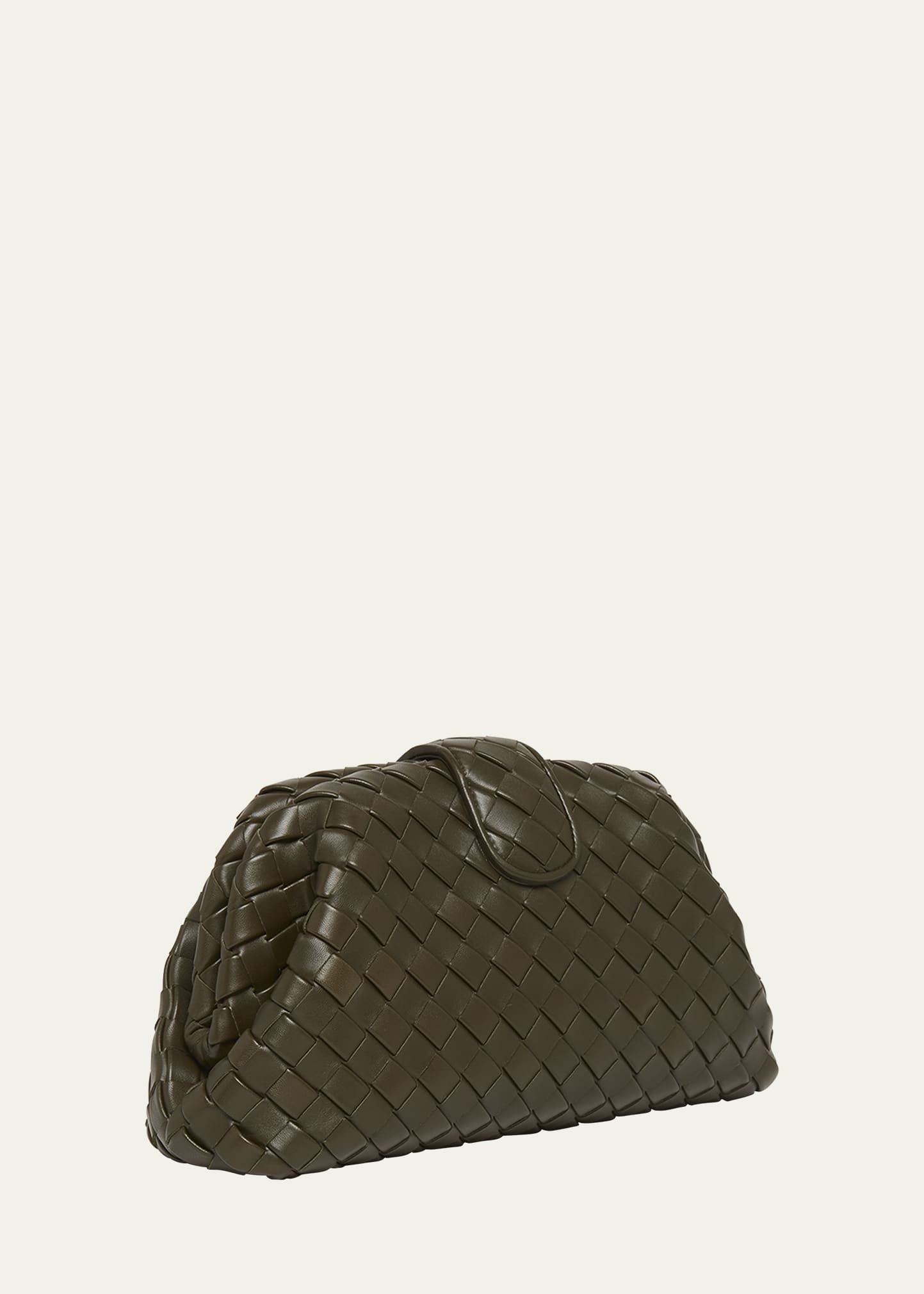 Bottega Veneta Lauren 1980 Teen Clutch Bag with Chain